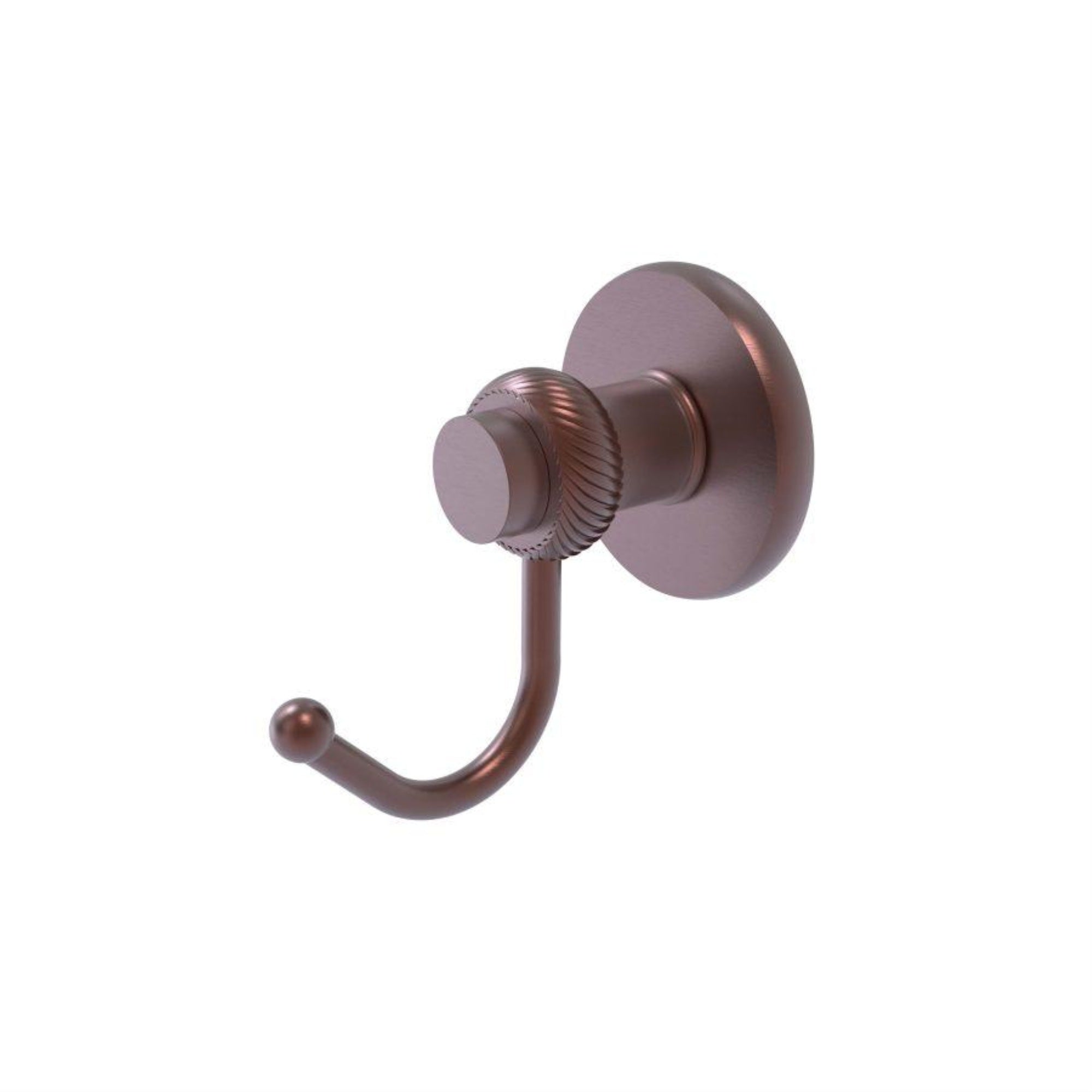 Mercury Collection Robe Hook With Twisted Accents - 920T-Ca