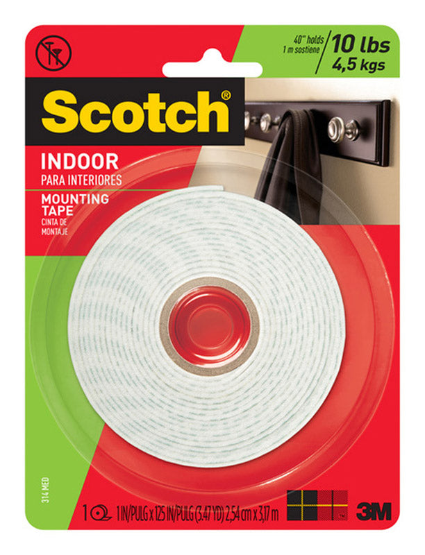 Mount Tape1X125Indoor (Pack Of 1)