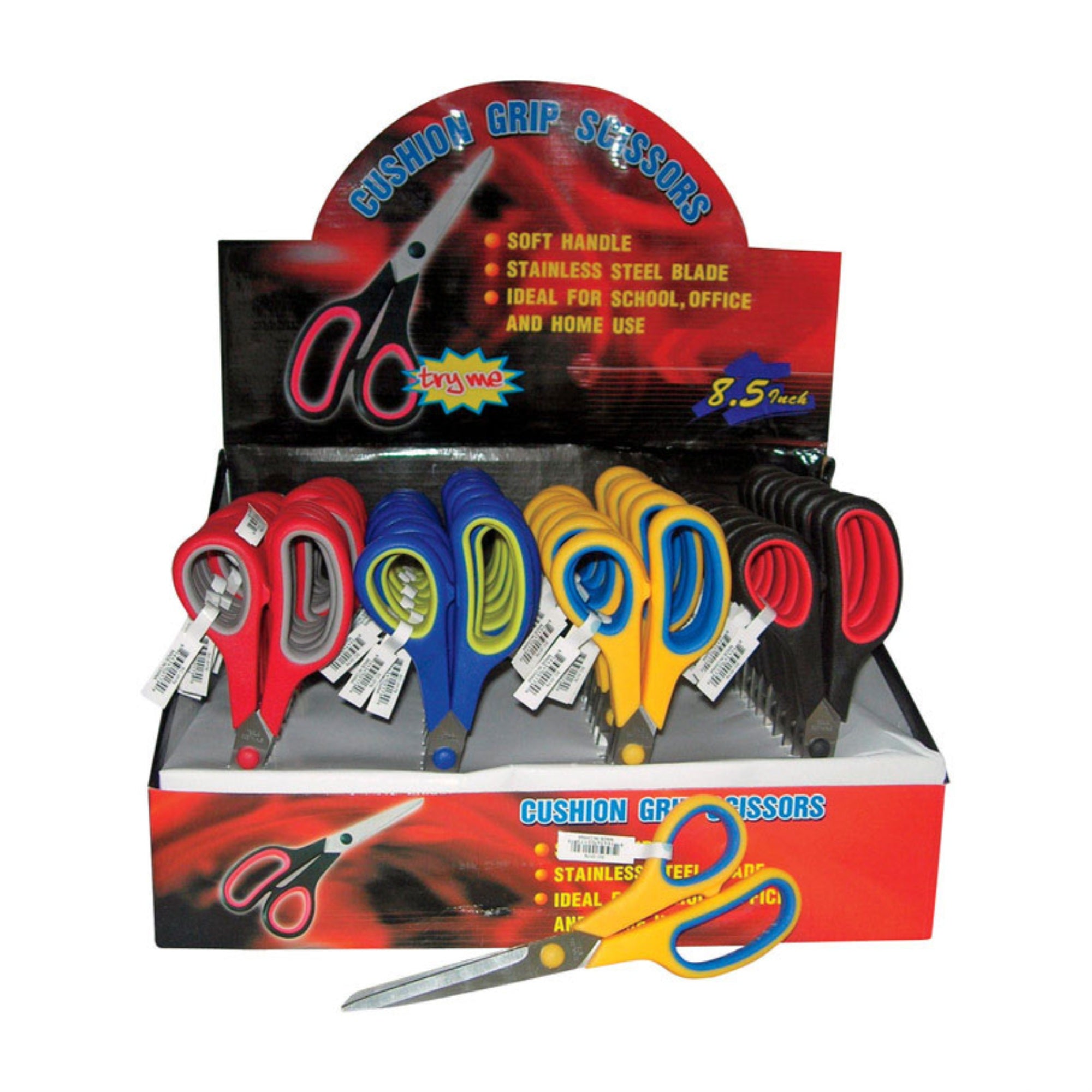 Cushion Grip Scissors (Pack Of 48)
