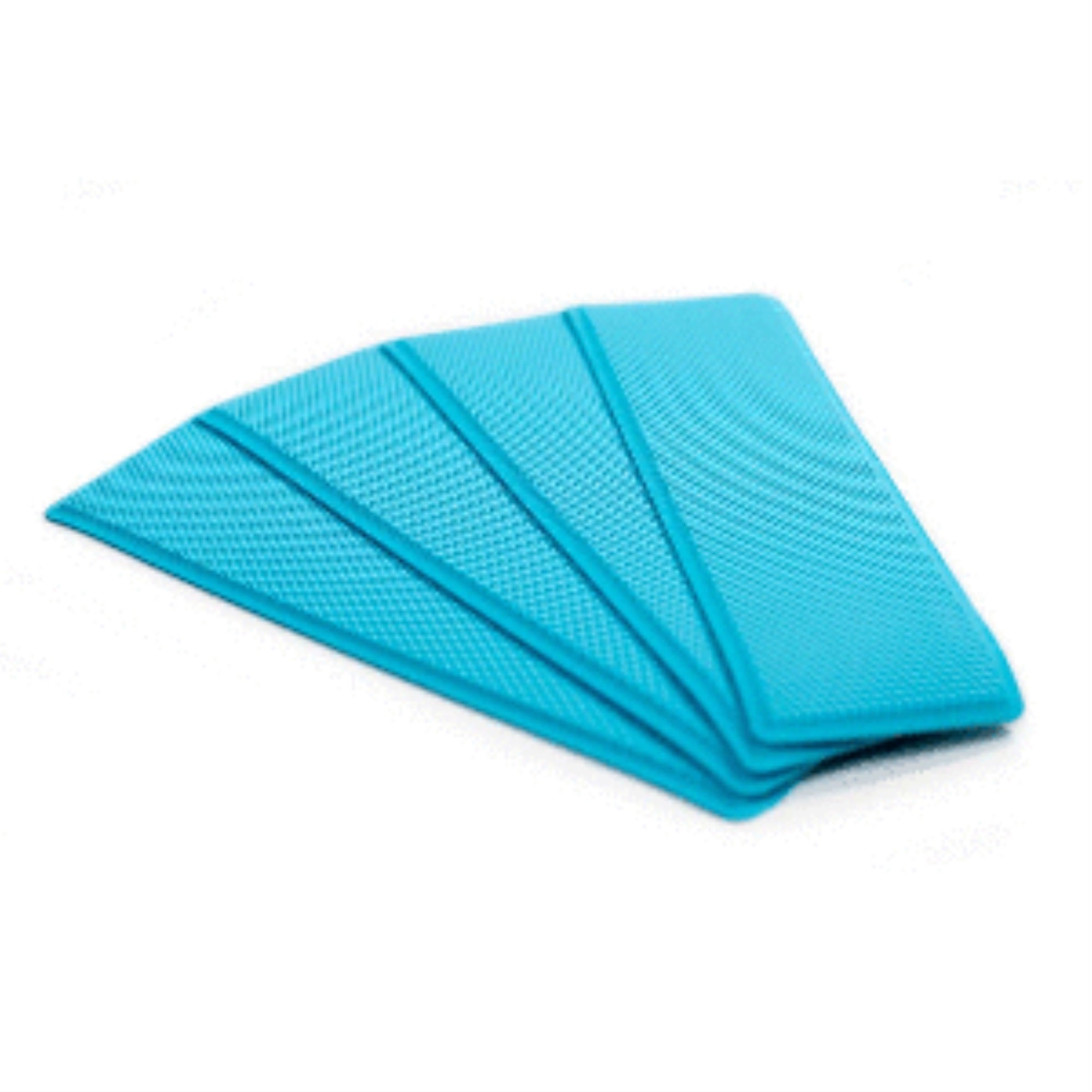 Seadek 3.75' X 12.75' X 5Mm 4-Piece Step Kit - 3.75' X 12.75' Bahama Blue Embossed - 95.25Mm X 323.85Mm X 5Mm