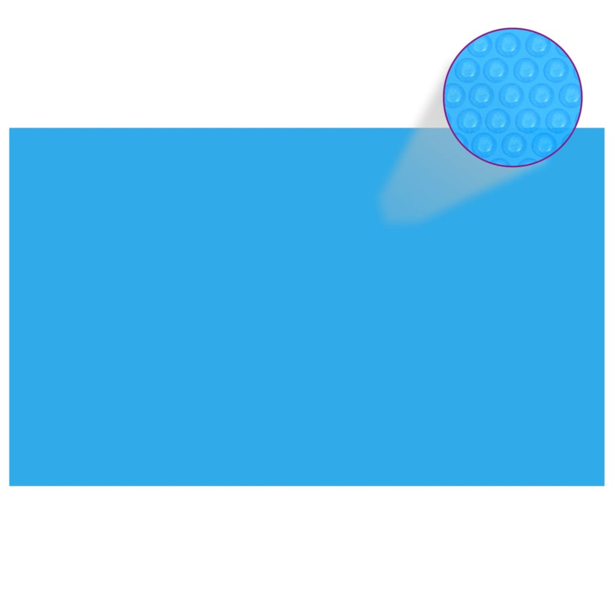 Vidaxl Rectangular Pool Cover 393.7'X236.2' Pe Blue