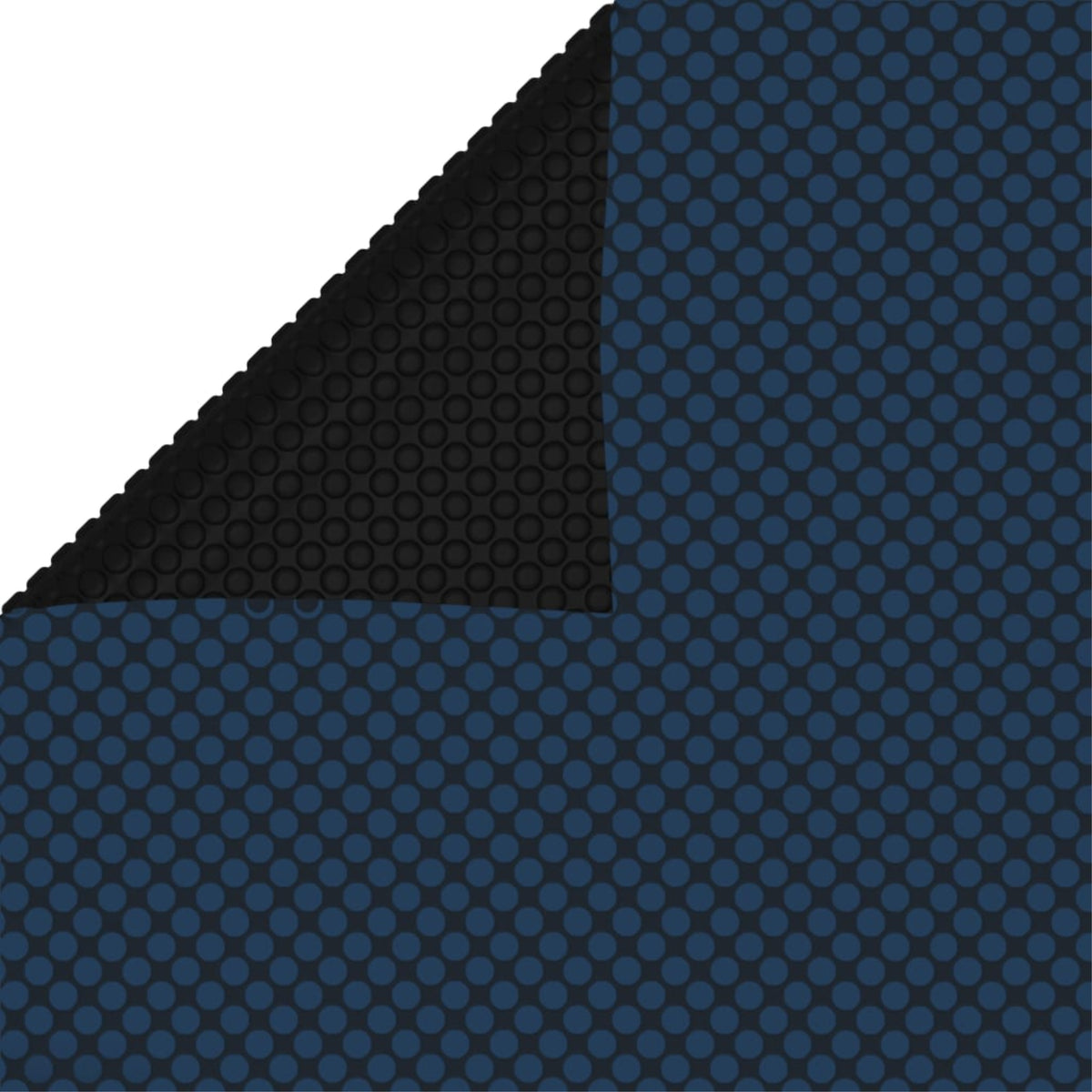 Vidaxl Floating Pe Solar Pool Film 177.2'X86.6' Black And Blue