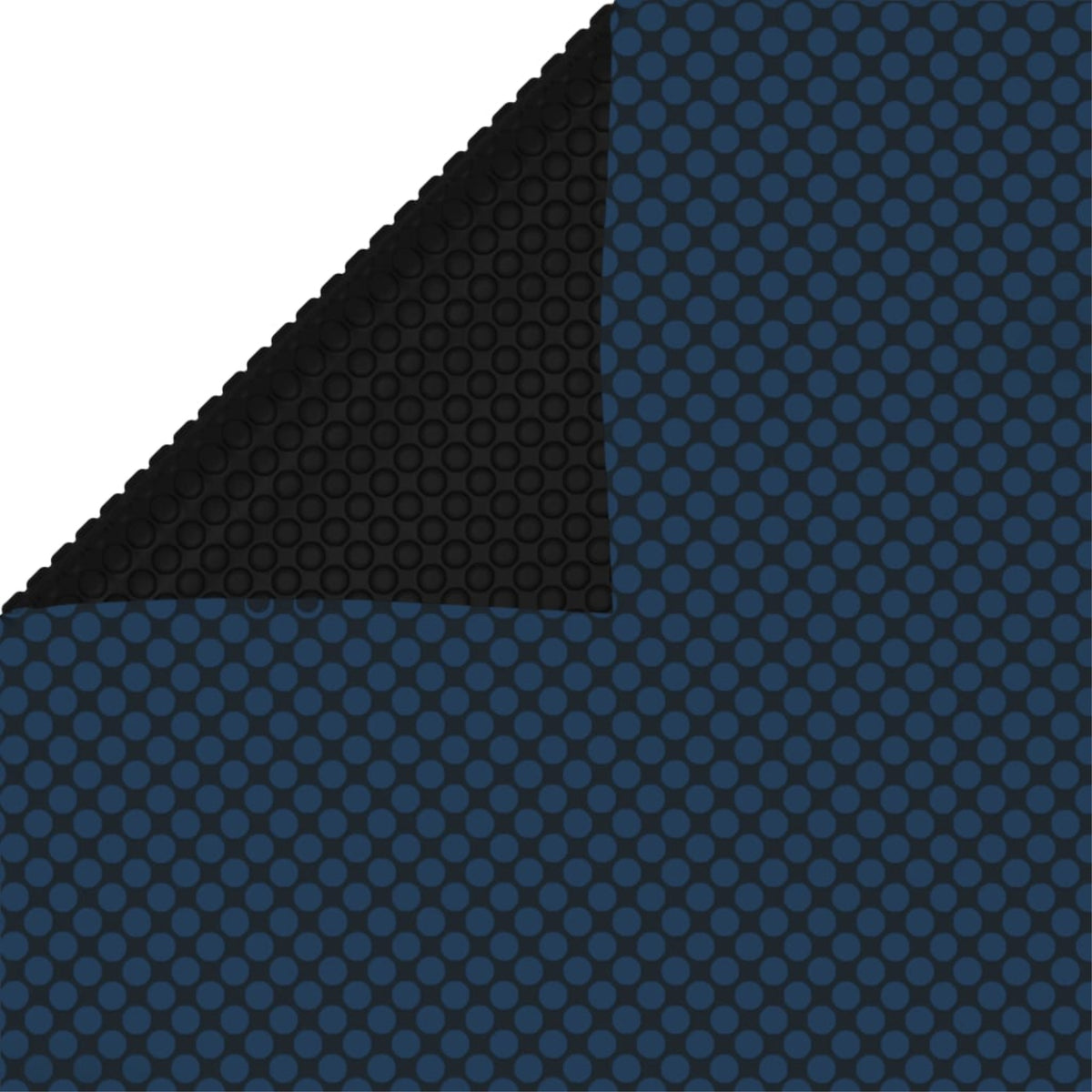 Vidaxl Floating Pe Solar Pool Film 216.1'X107.9' Black And Blue