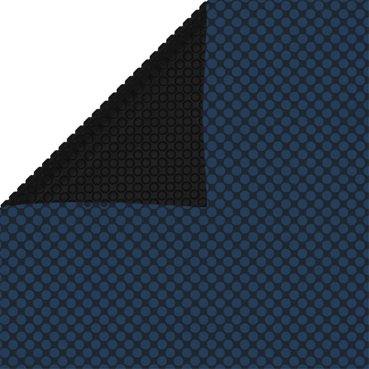 Vidaxl Floating Pe Solar Pool Film 236.2'X118.1' Black And Blue