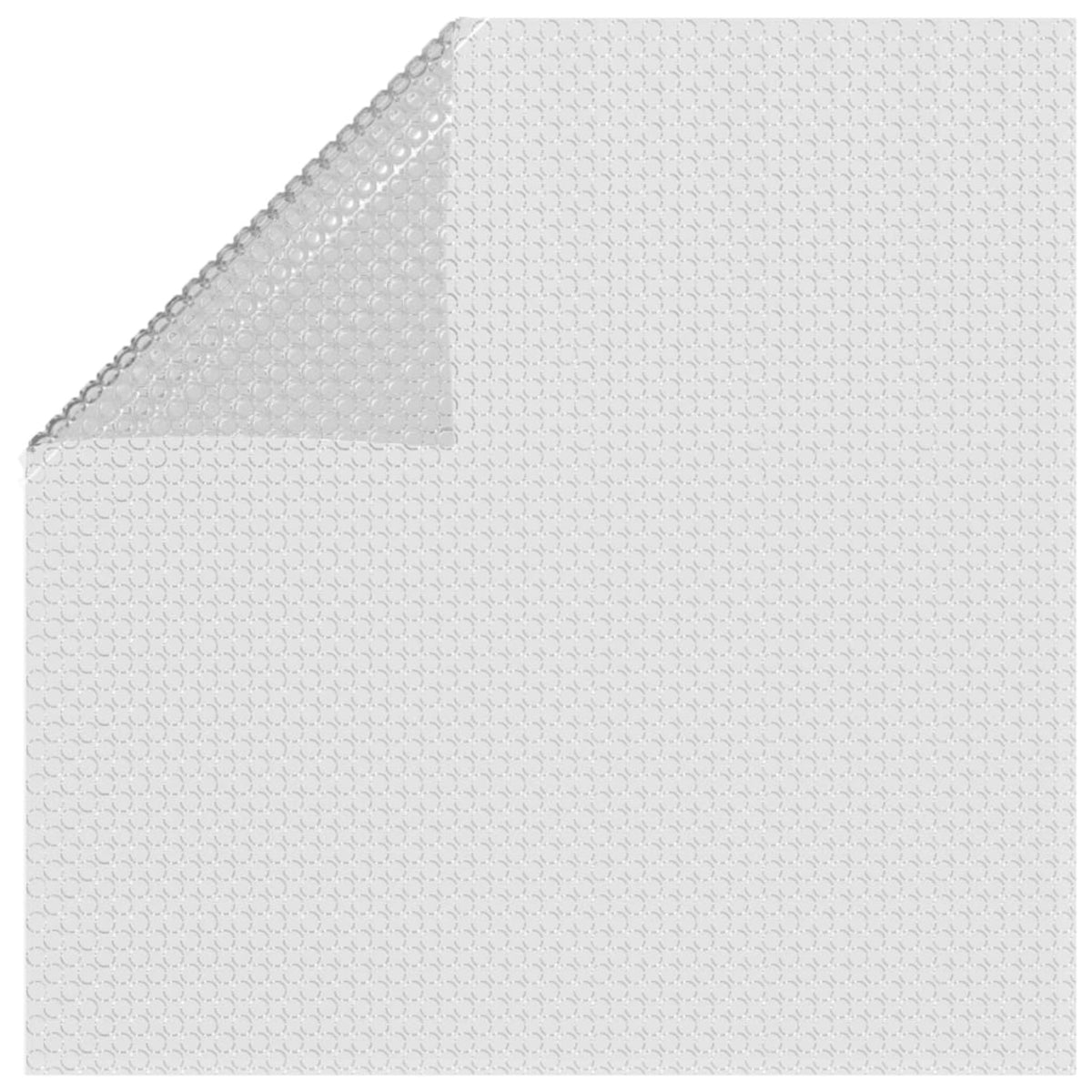 Vidaxl Floating Pe Solar Pool Film 118.1'X78.7' Gray