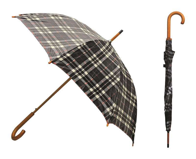 Umbrella 46 Blk/Red Pld (Pack Of 1)