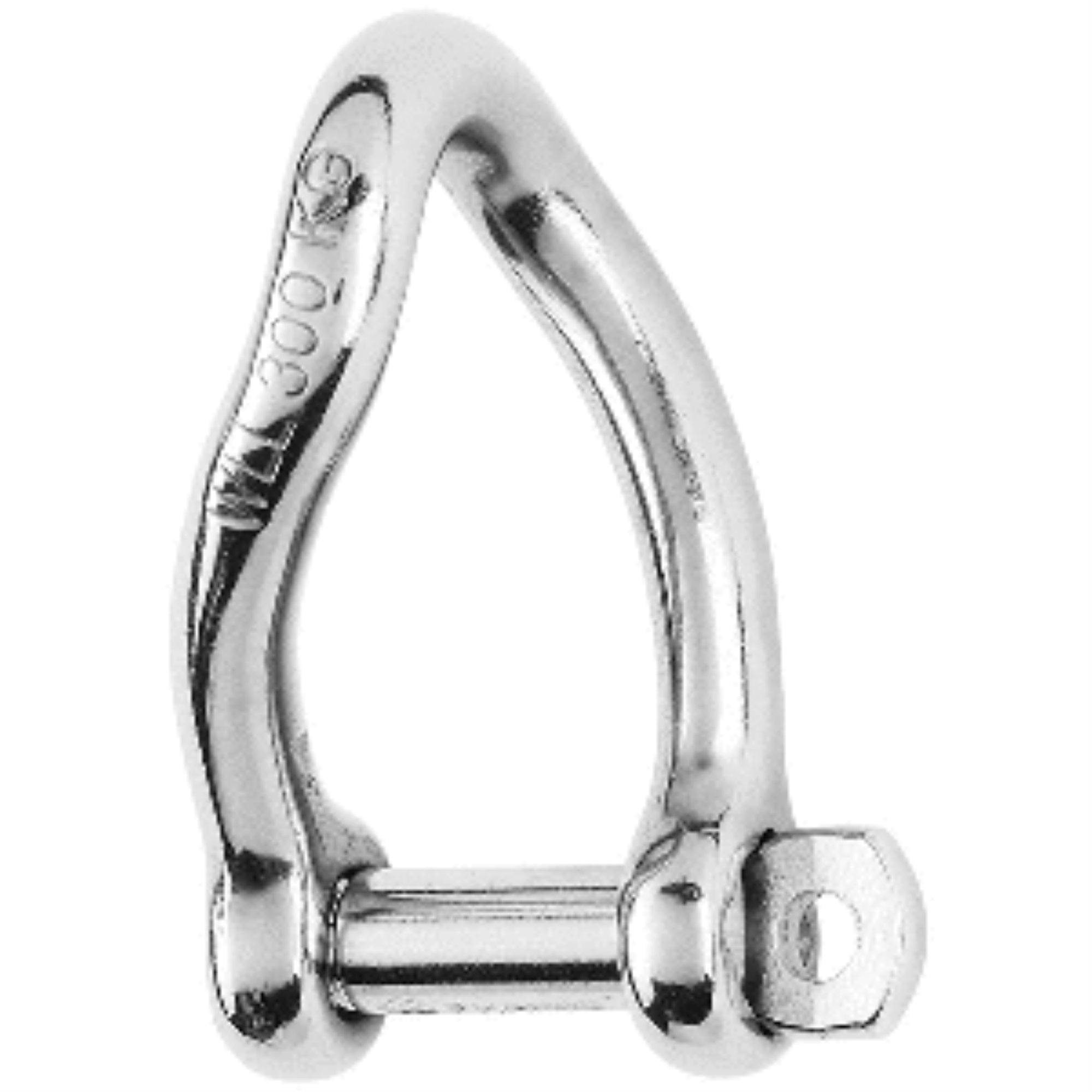 Wichard Self-Locking Twisted Shackle - Diameter 5Mm - 3/16'