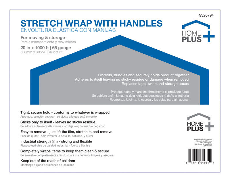 Stretch Film 20X1000' (Pack Of 1)
