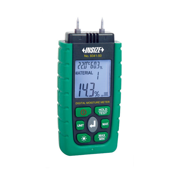 9341-50 Digital Moisture Meter, Measuring Depth 0~1.97