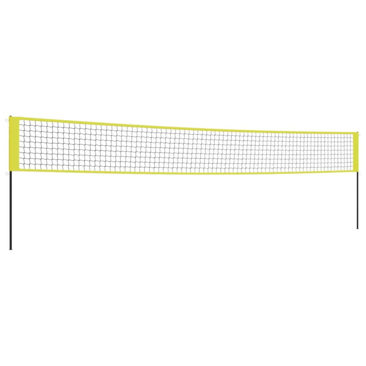 Vidaxl Volleyball Net Yellow And Black 324'X96.1' Pe Fabric