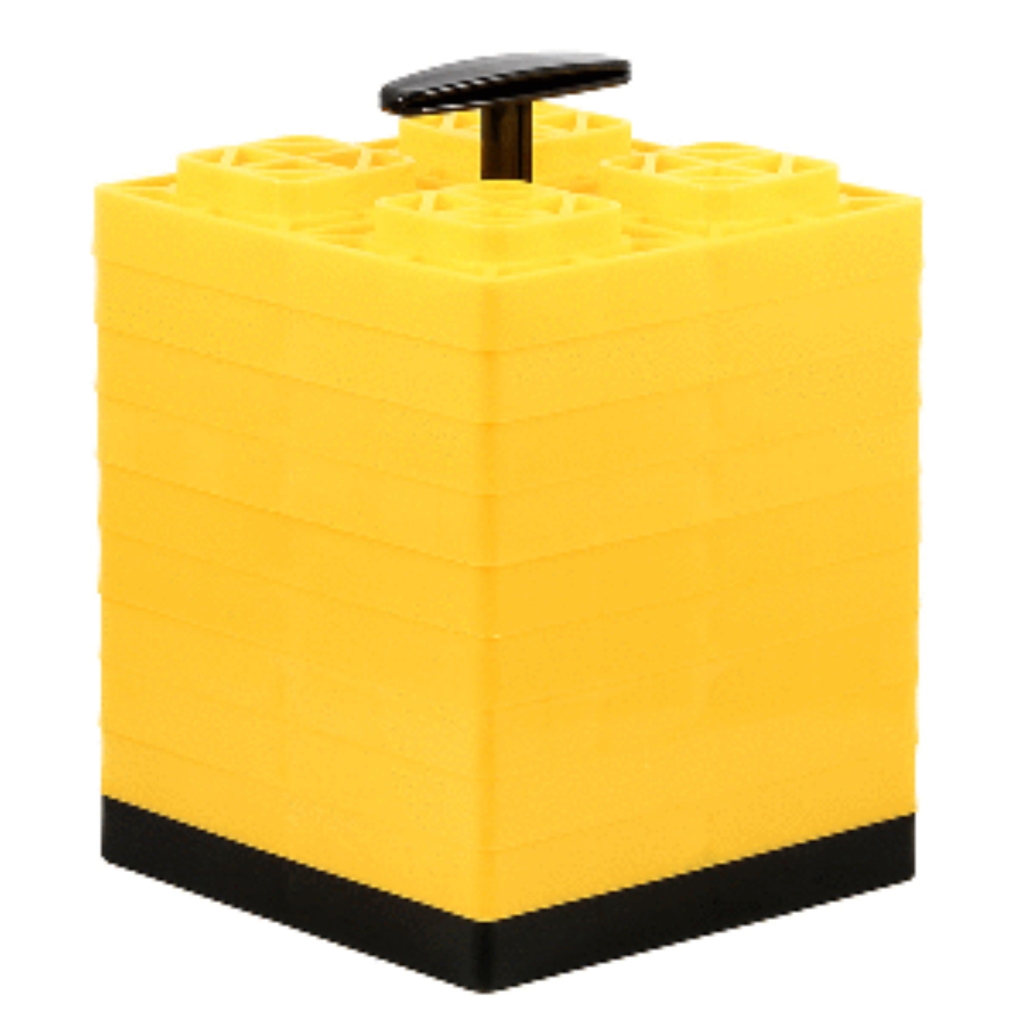 Camco Fasten Leveling Blocks W/T-Handle - 2X2 - Yellow *10-Pack