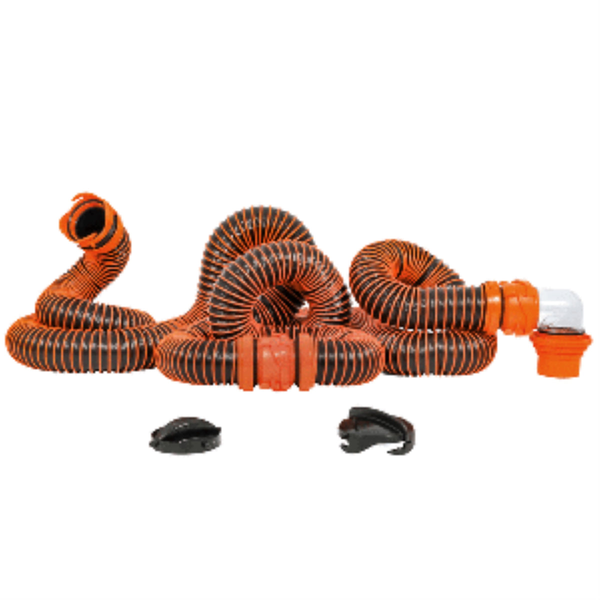 Camco Rhinoextreme 20&#39; Sewer Hose Kit W/4 In 1 Elbow Caps