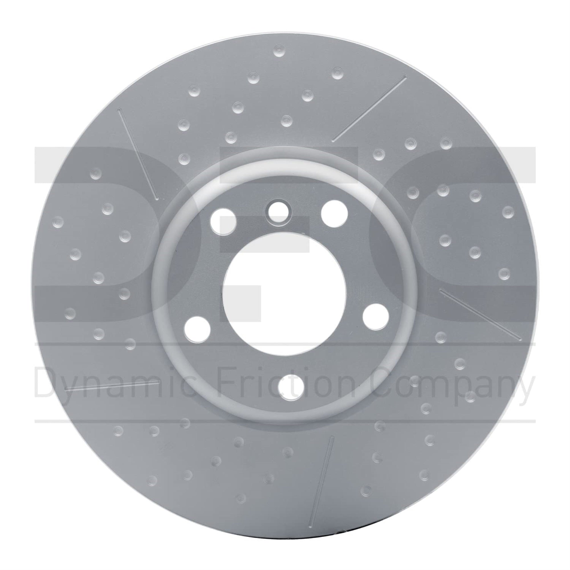 Hi-Carbon Alloy Geomet Coated Rotor - Dimpled And Slotted 940-31108A