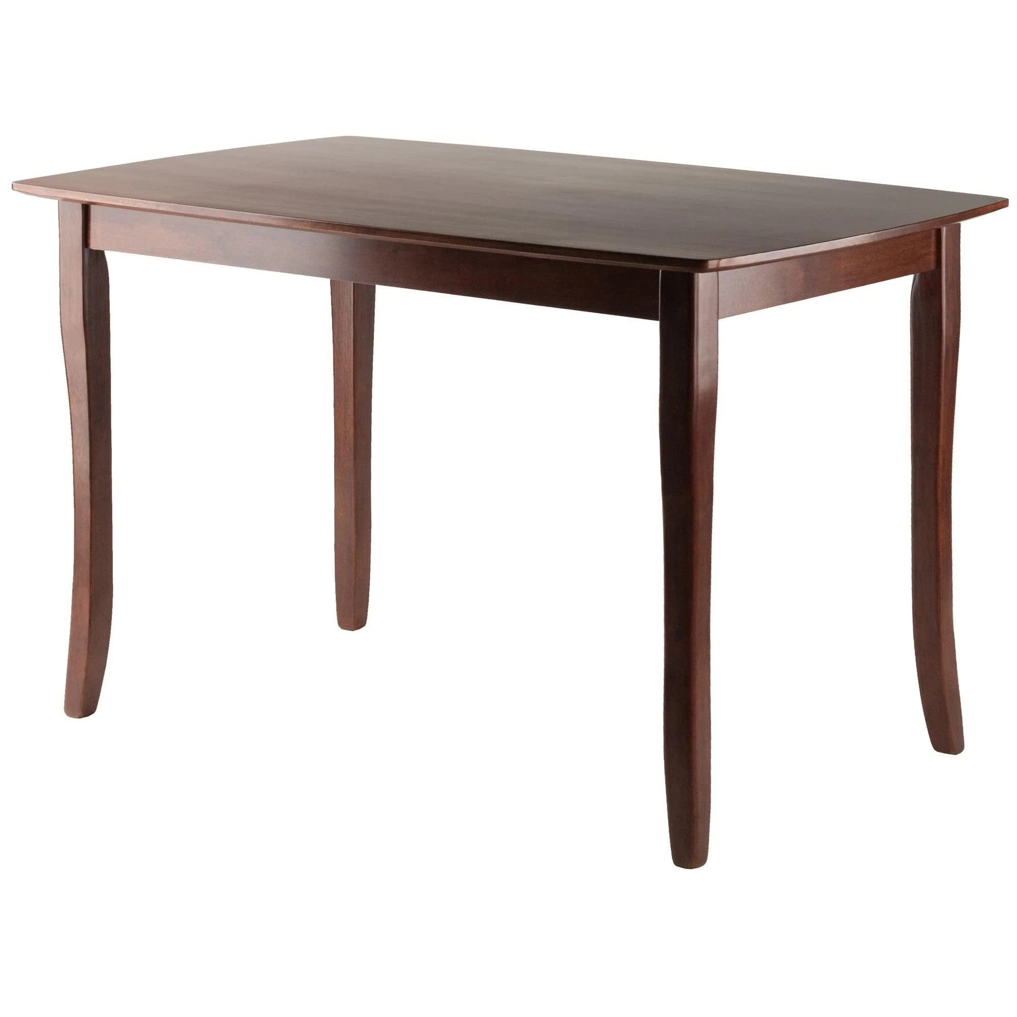 Casafoyer Inglewood Dining Table, Walnut, 47.24x29.53x29.13