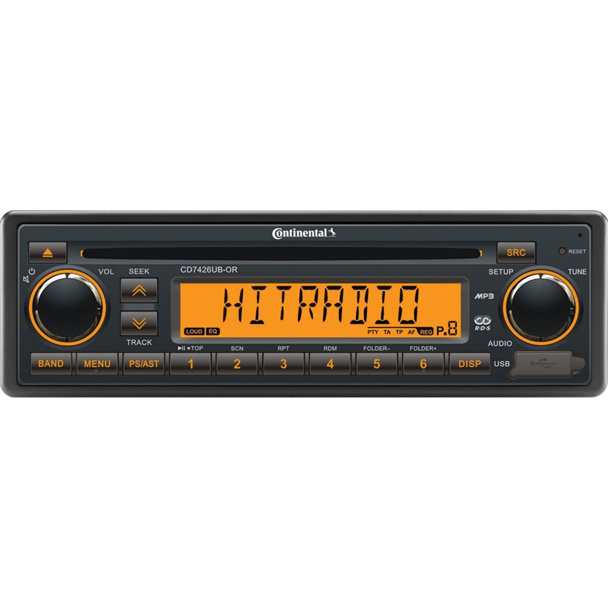 Continental Stereo W/Cd/ Am/Fm/Usb/Mp3/Wma/Bt - 24V