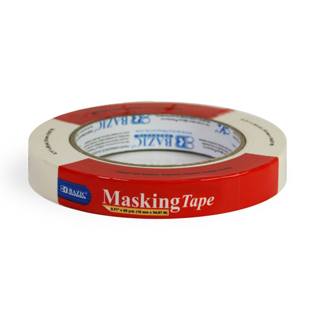 Bazic 0.71' X 2160' (60 Yards) General Purpose Masking Tape