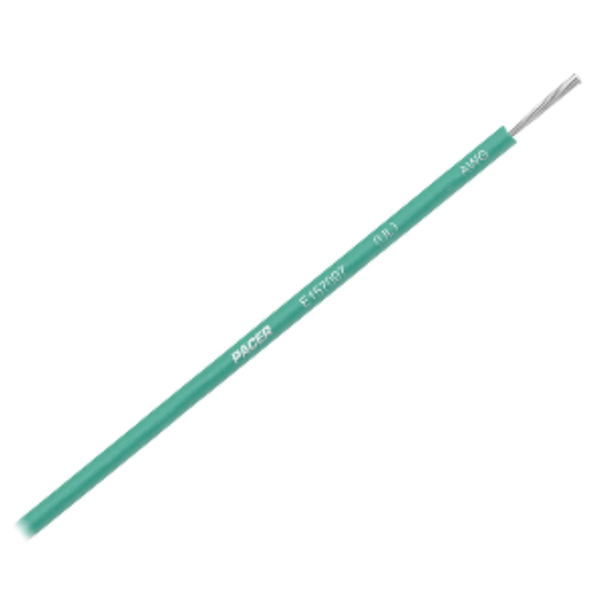 Pacer Green 16 Awg Primary Wire - 25'