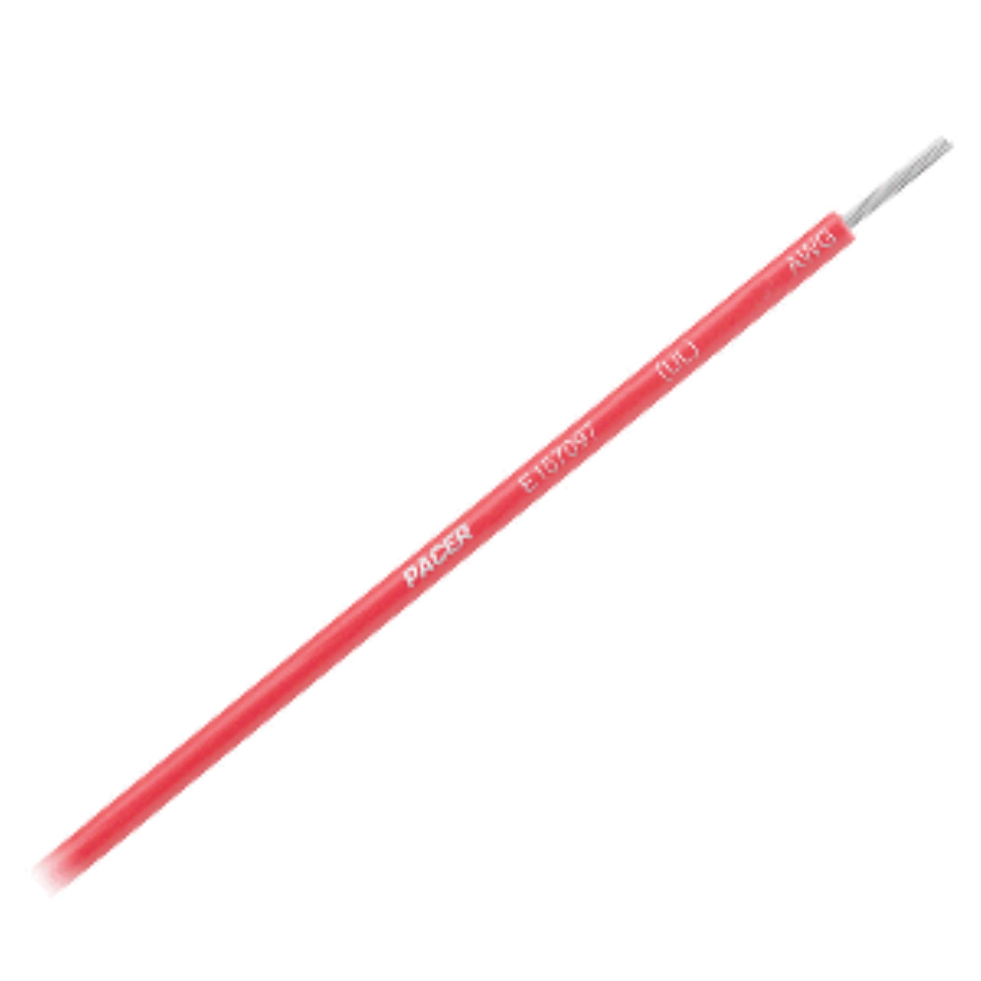 Pacer Red 12 Awg Primary Wire - 25'