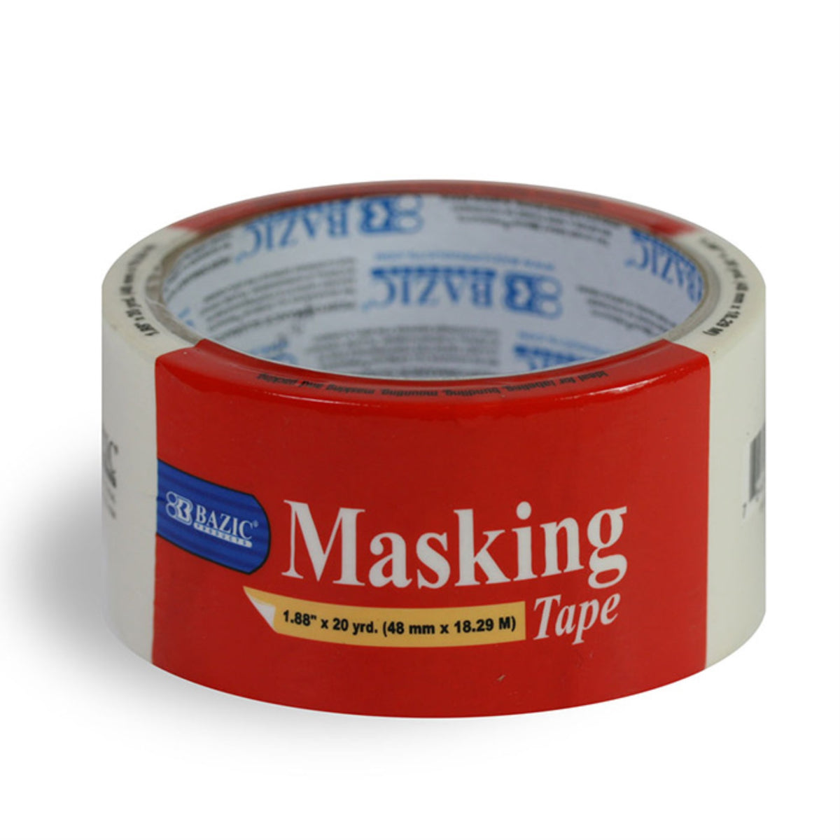 Bazic 1.88' X 720' (20 Yards) General Purpose Masking Tape