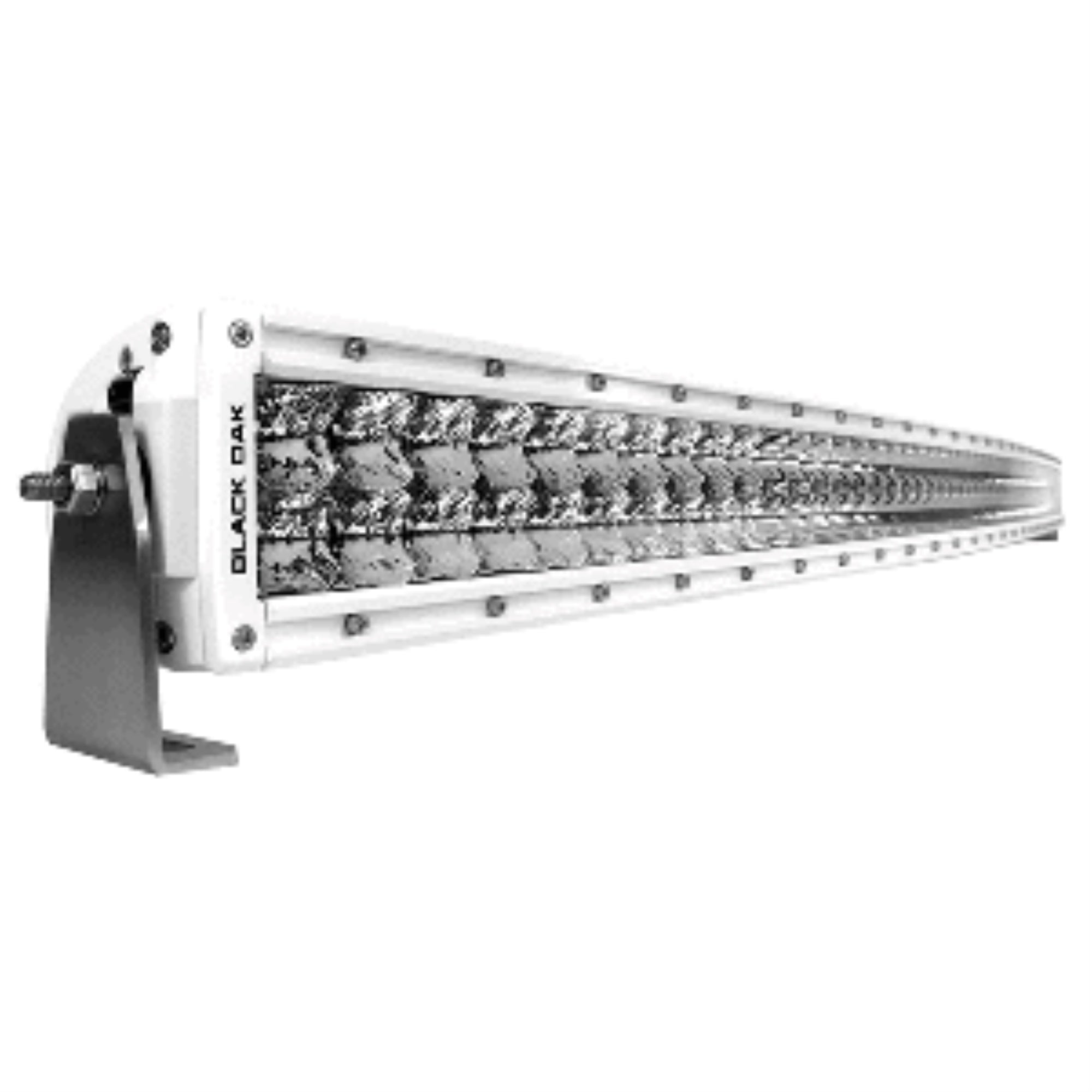 Black Oak 50' Curved Double Row 5W Combo White