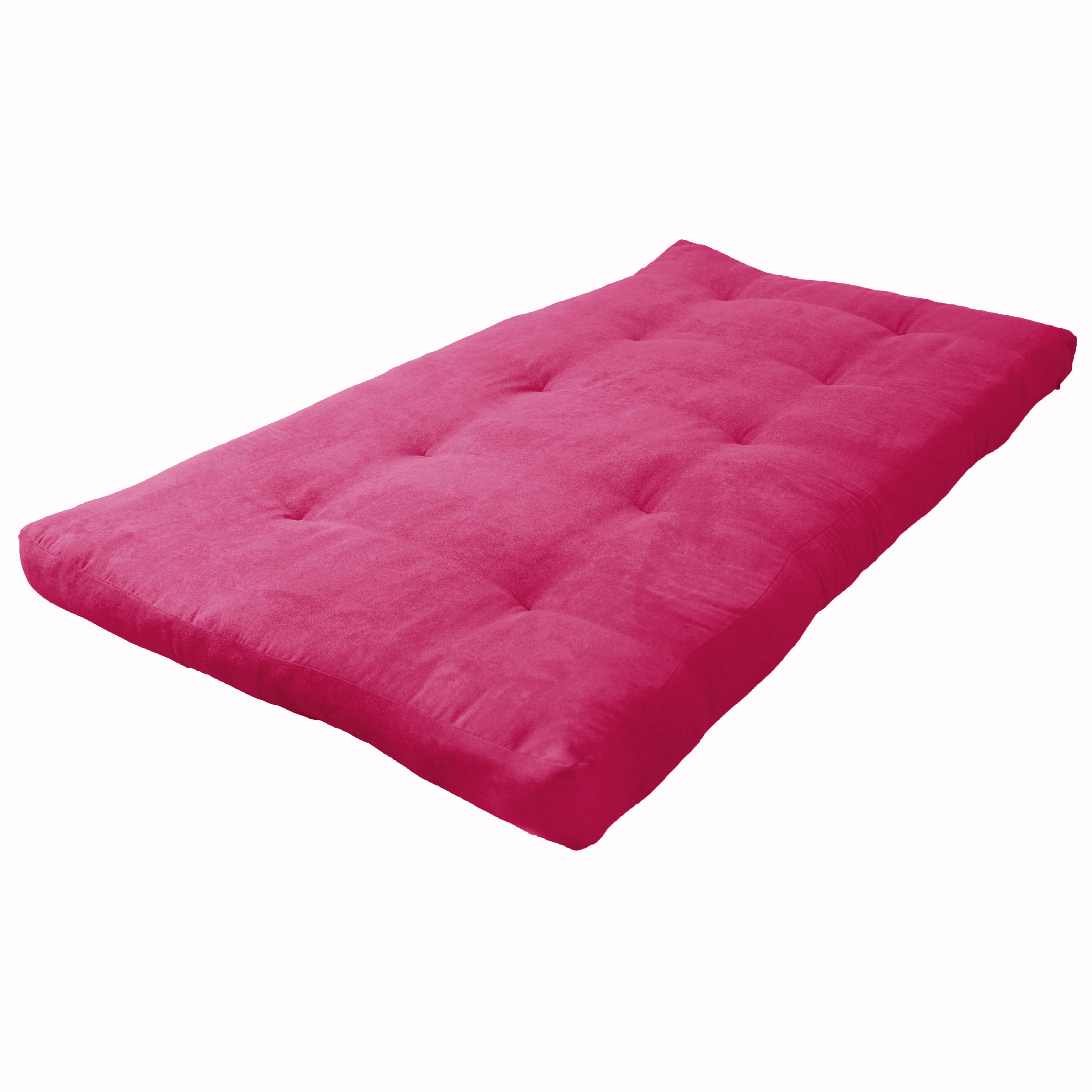 Blazing Needles Vitality 6-inch Microsuede Twin-size Futon Mattress - Bery Berry - Bery Berry