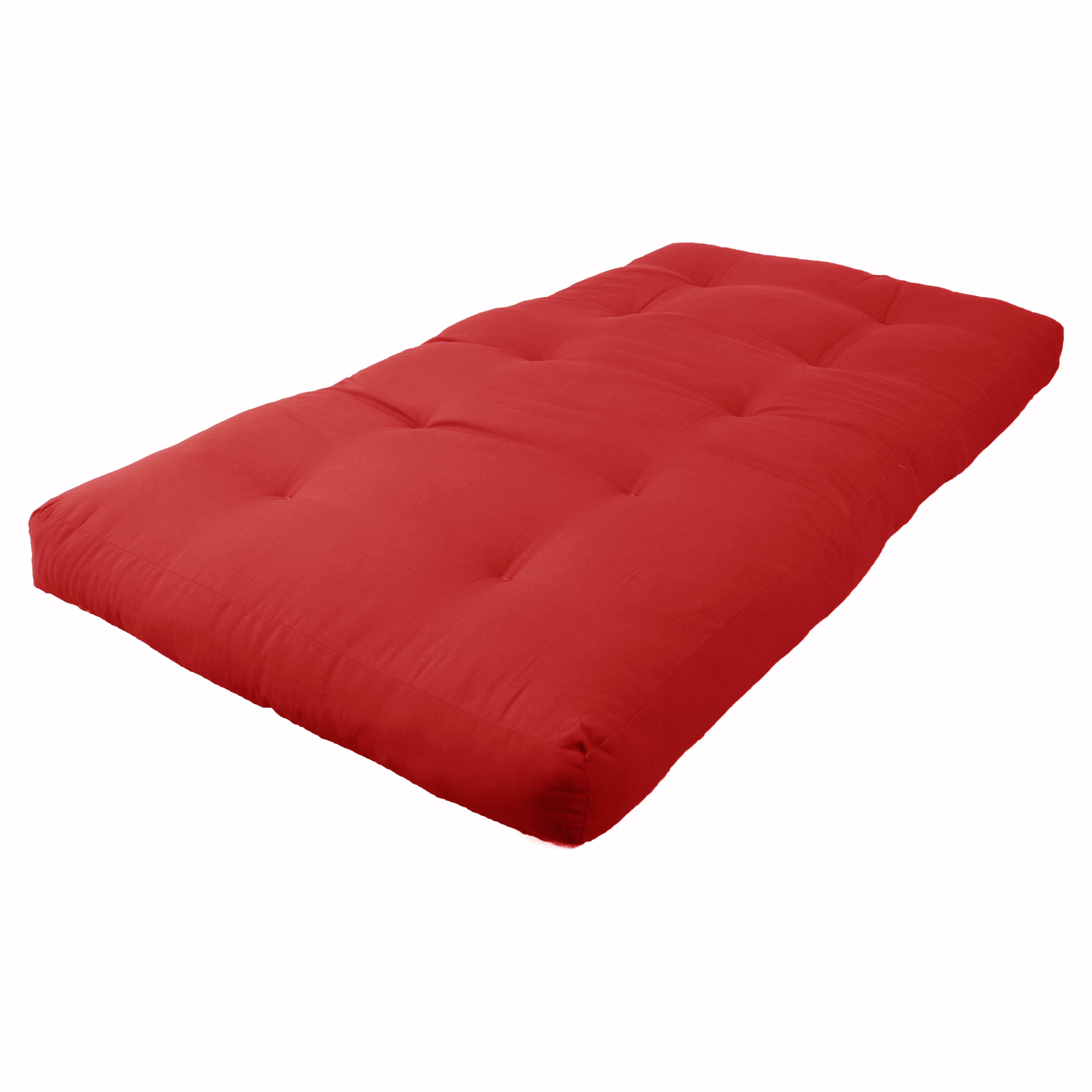 Blazing Needles Renewal 6-inch Twill Twin-size Futon Mattress - Red - Red