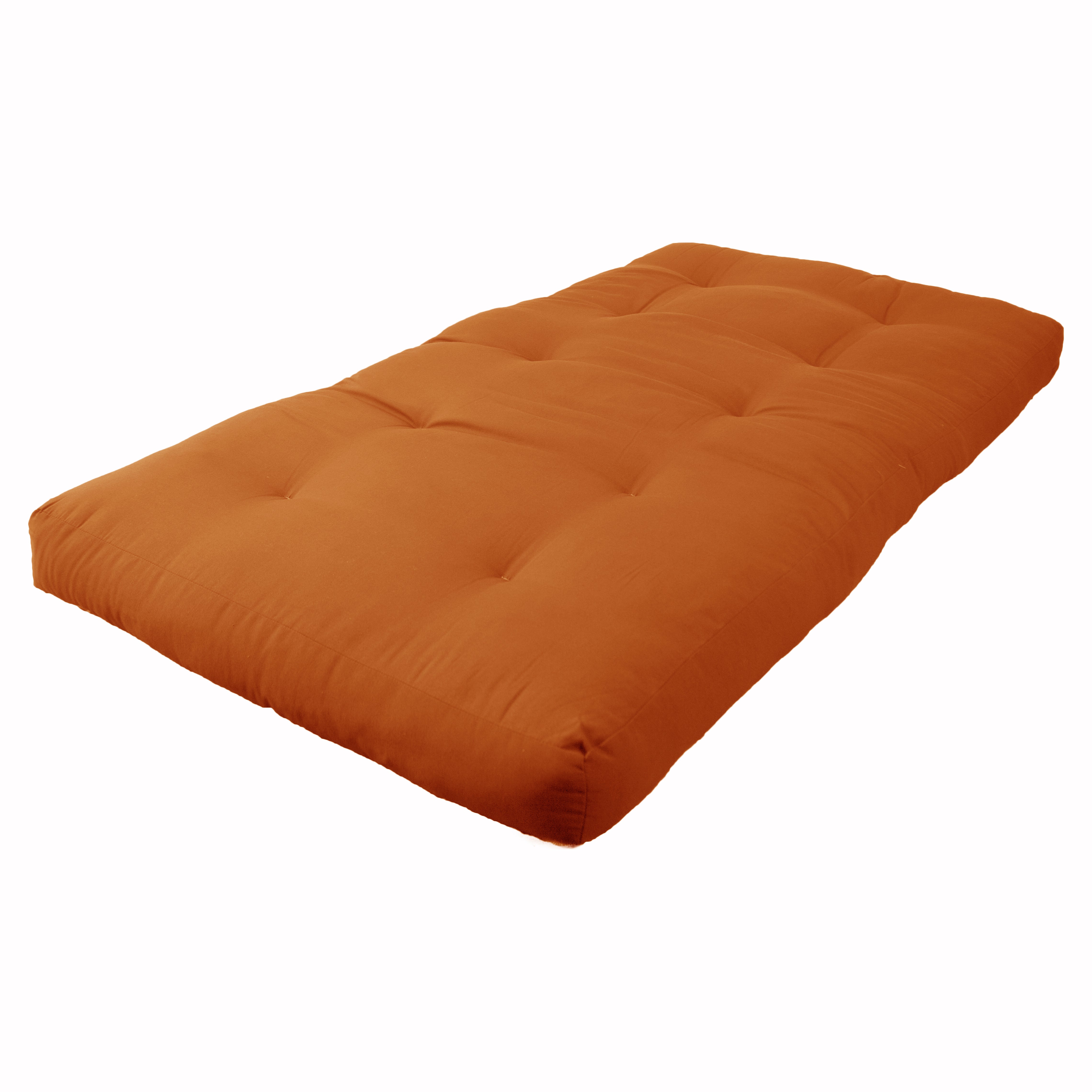 Blazing Needles Renewal 6-inch Twill Twin-size Futon Mattress - Spice - Spice