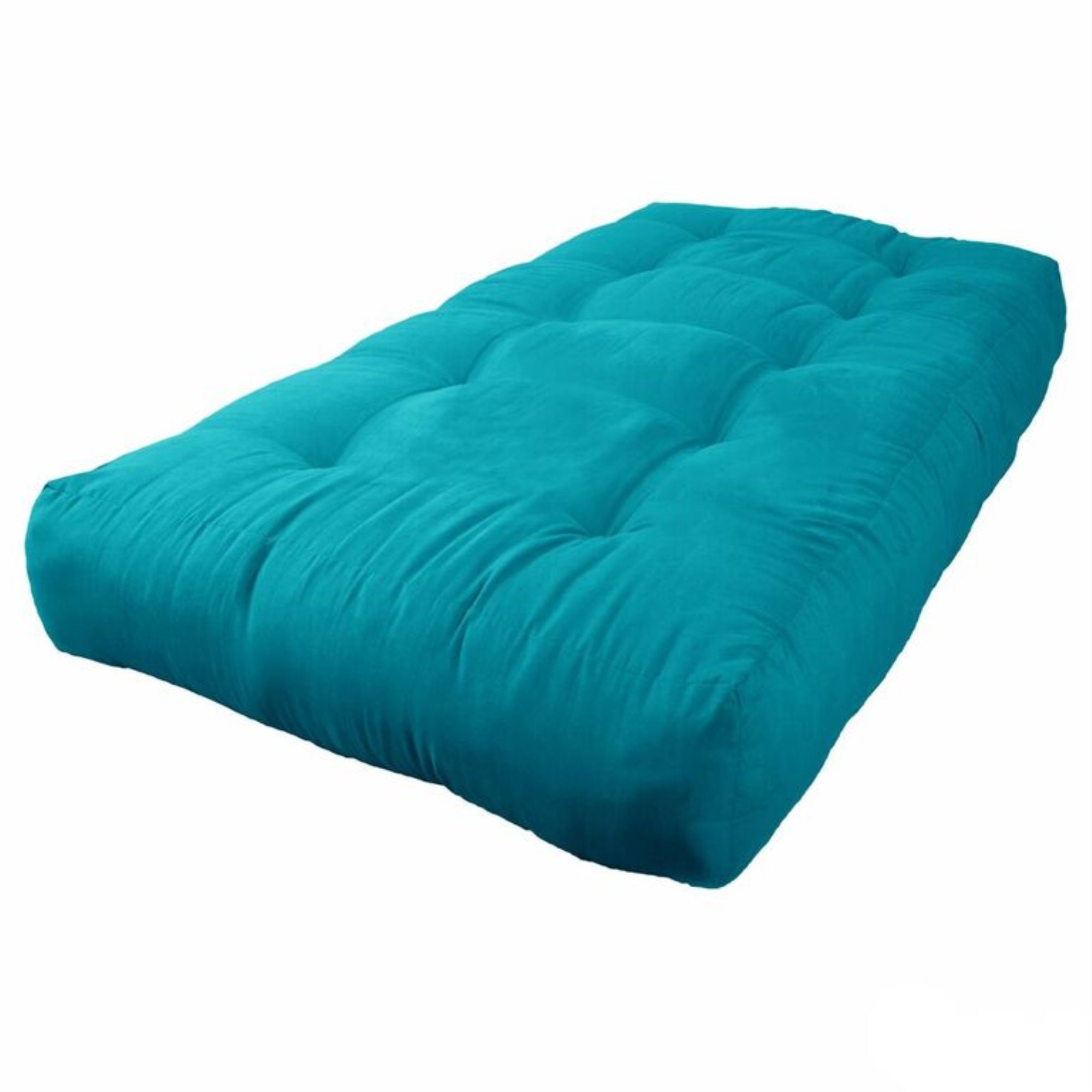 Blazing Needles Vitality 10-inch Microsuede Twin-size Futon Mattress - Aqua Blue - Aqua Blue