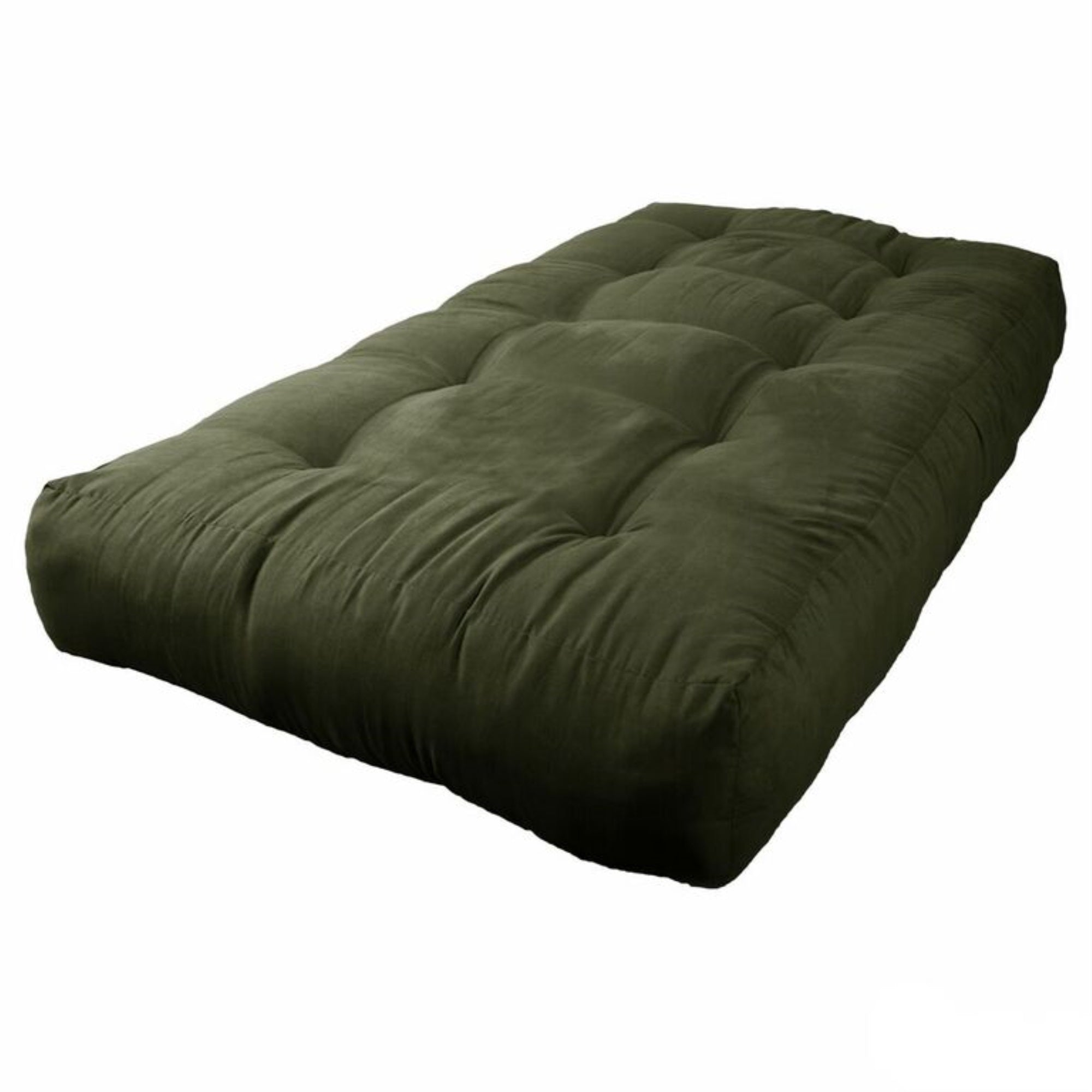 Blazing Needles Vitality 10-inch Microsuede Twin-size Futon Mattress - Hunter Green - Hunter Green