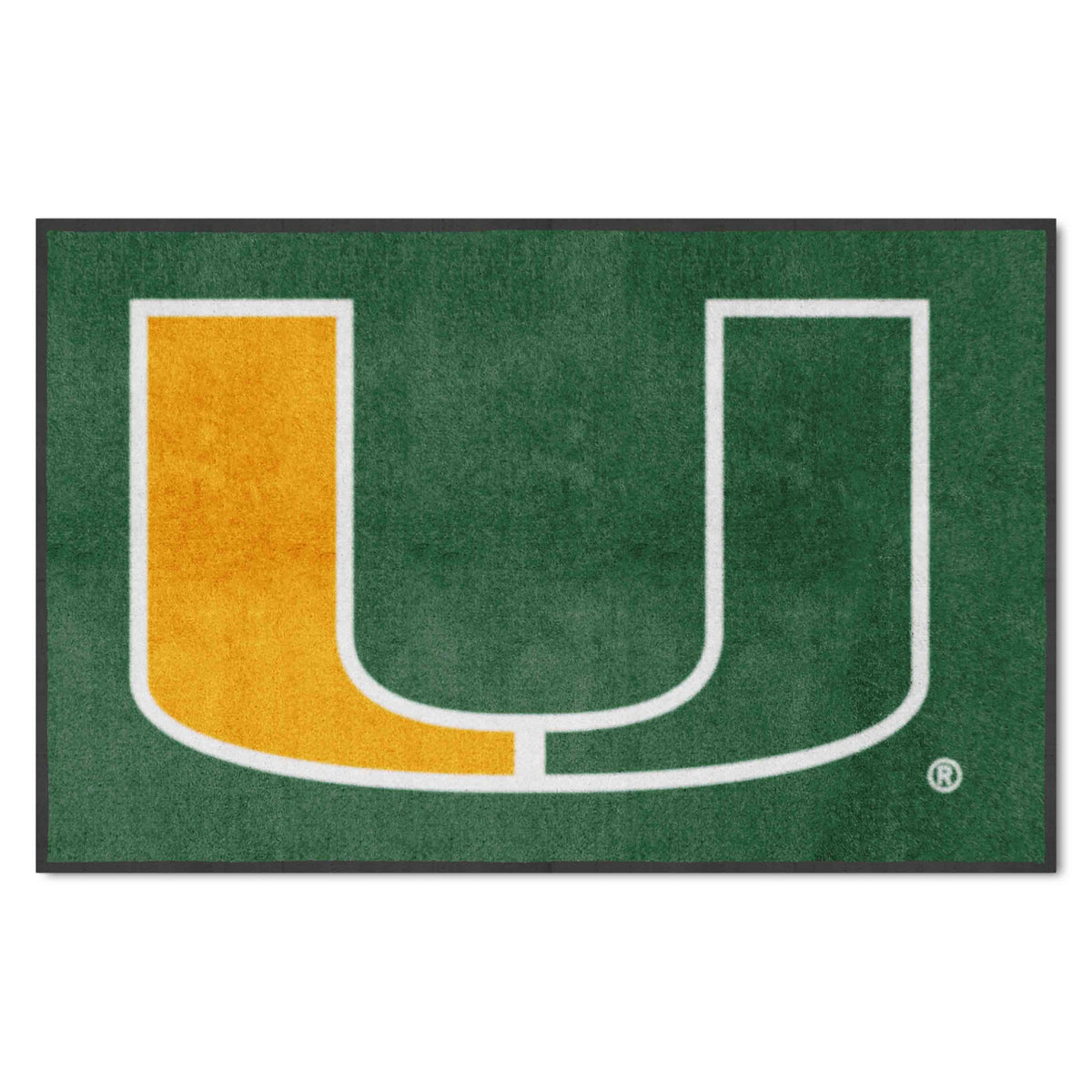 Miami4X6 High-Traffic Mat With Durable Rubber Backing - Landscape Orientation