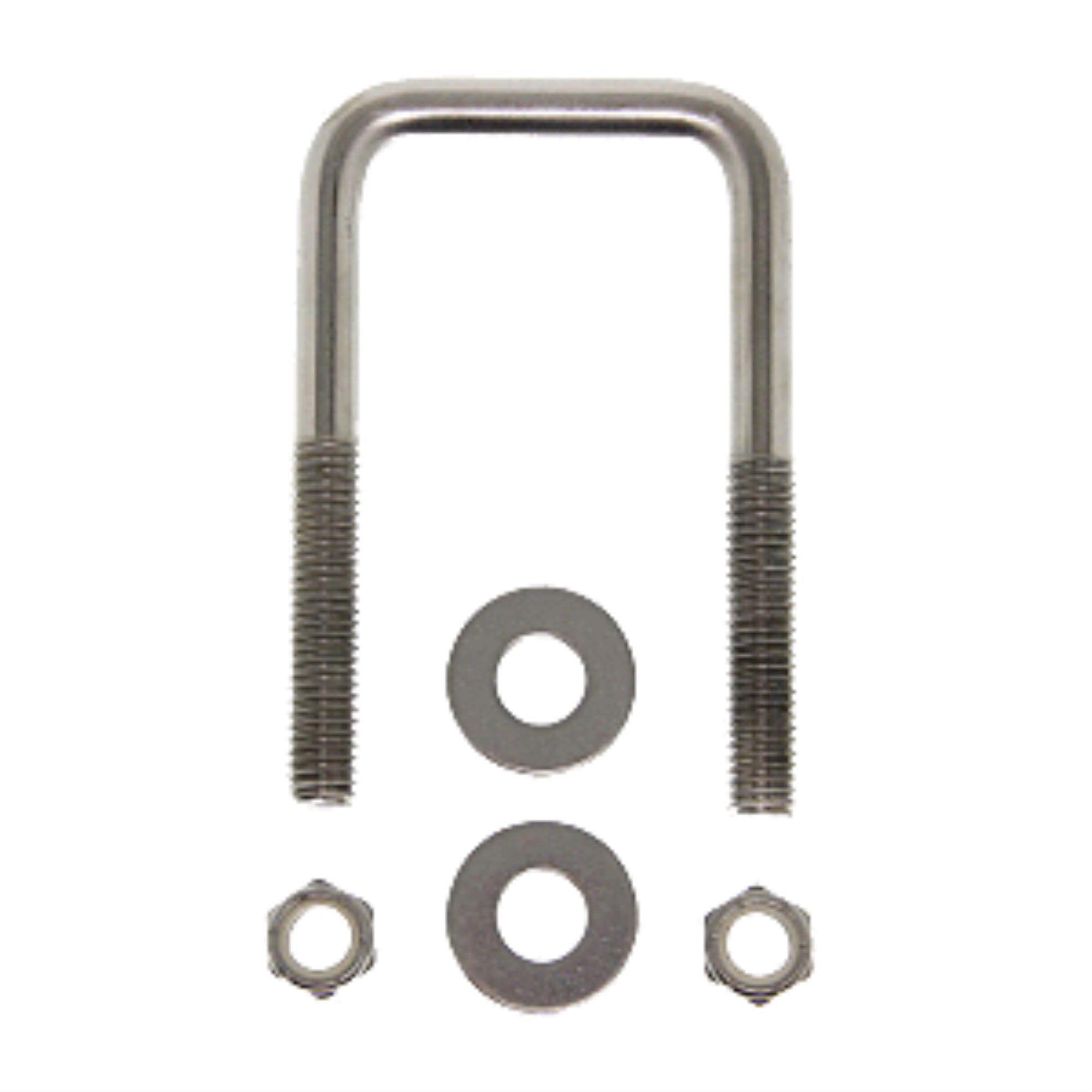 C.E. Smith Zinc U-Bolt 7/16'-14 X 3-1/8' X 3' W/Washers &Amp; Nuts - Square