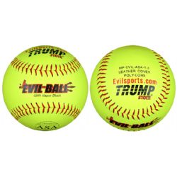 Trump EVIL-USA 12″ 44/375 Premium Leather Softballs (Dozen)