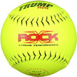 Trump® X-ROCK-NSA-RP-Y The Rock® Series 12 inch 52/275 NSA Composite Leather Softball
