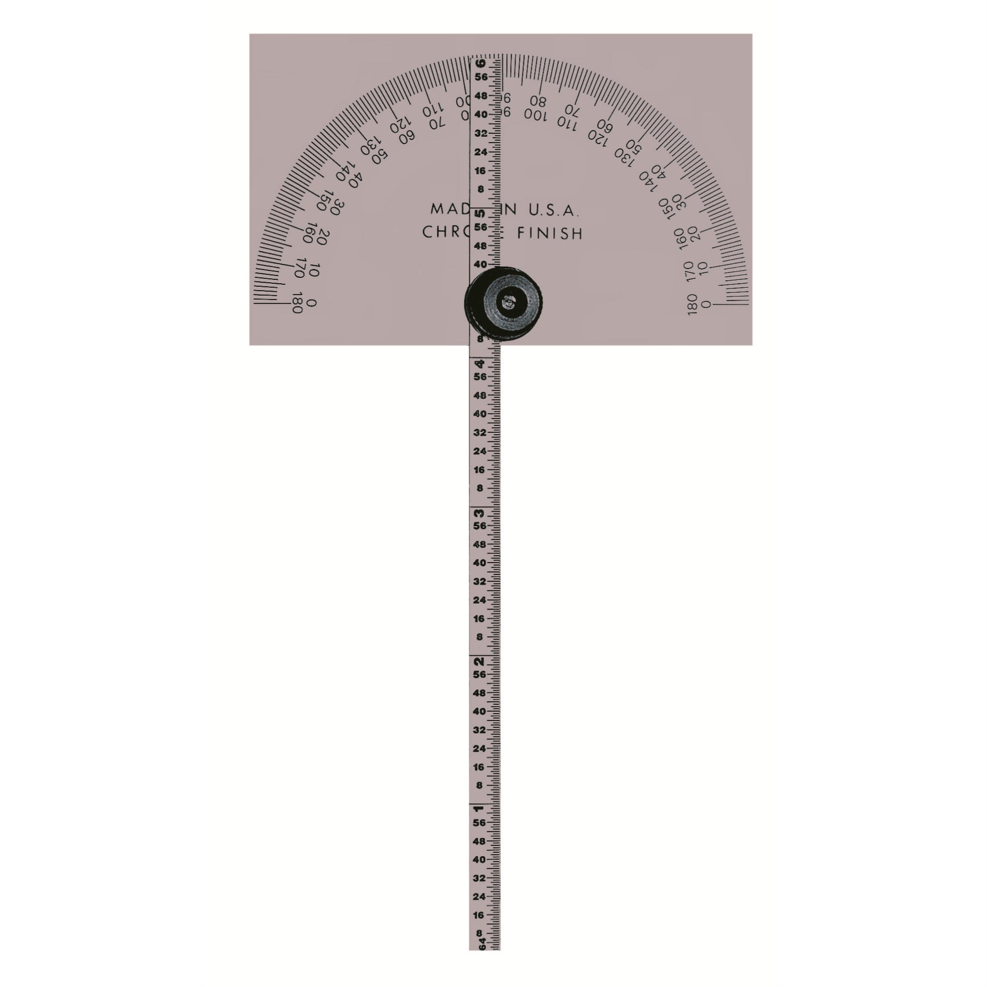 Protrctr, Arm, 1 Deg Grd, Rect