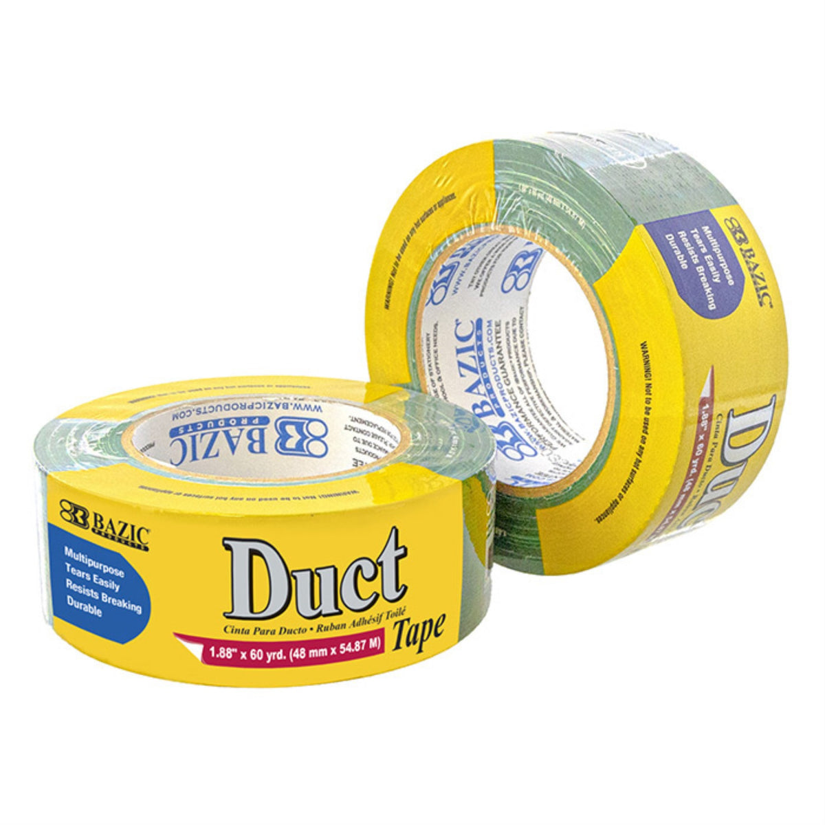 Bazic 1.88' X 60 Yards Green Duct Tape