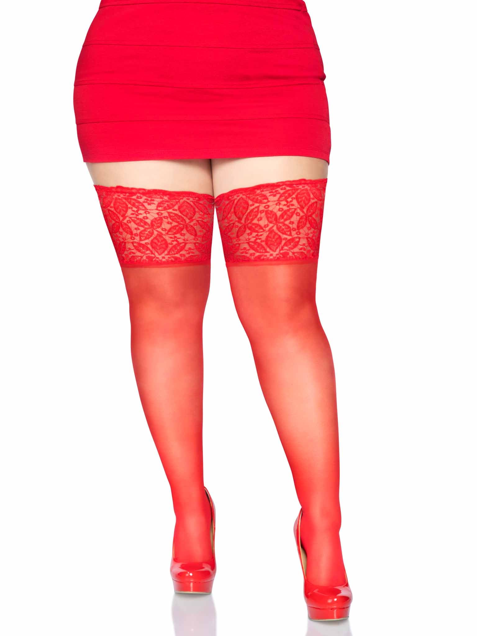 5 in Lace Lycra Sheer Stay Up