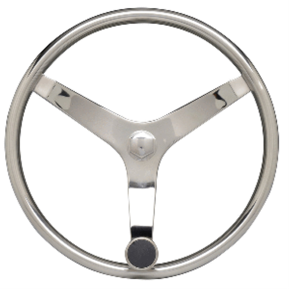Uflex V46 Ss Steering Wheel W/ Speed Knob