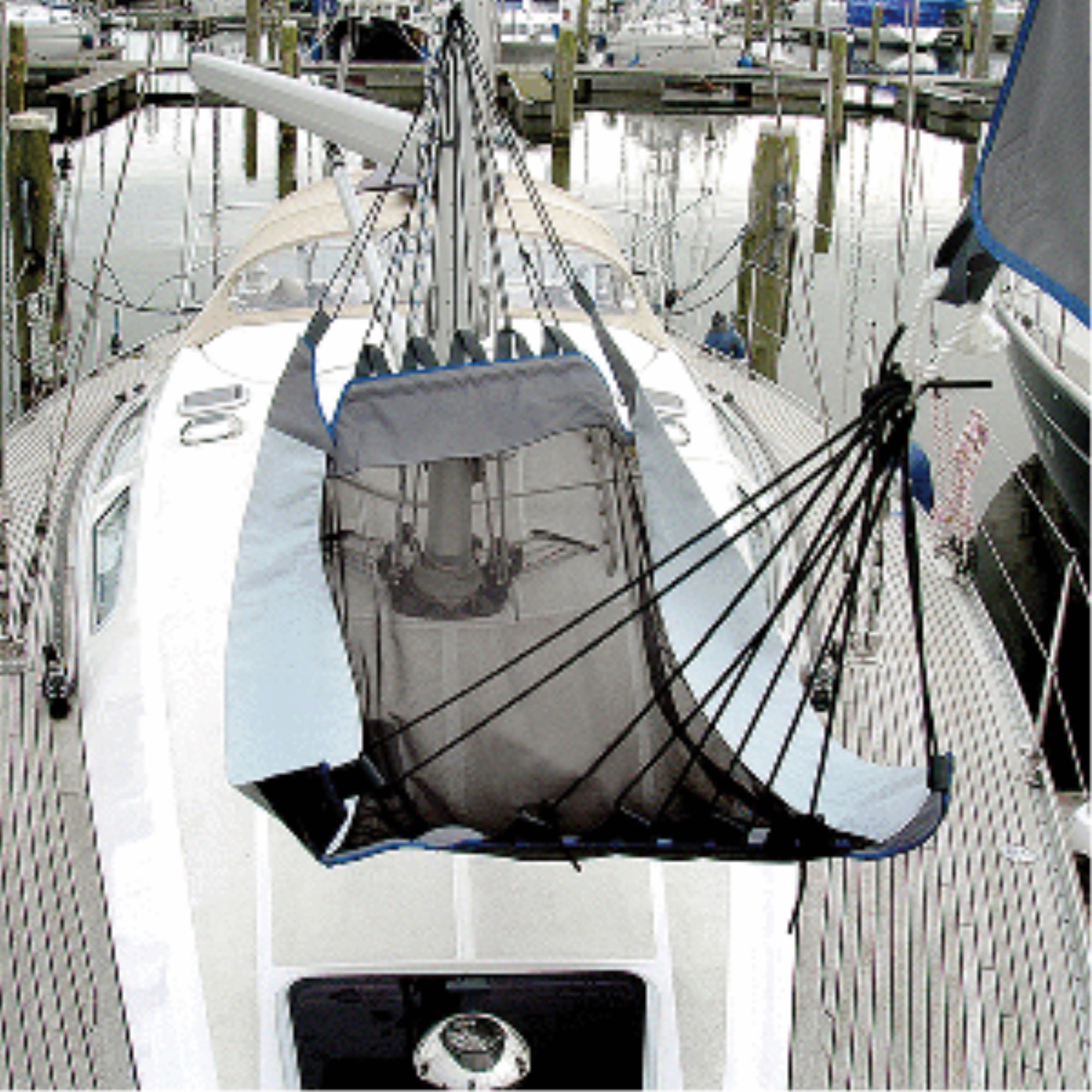 Blue Performance Hammock W/ Forestay Suspension