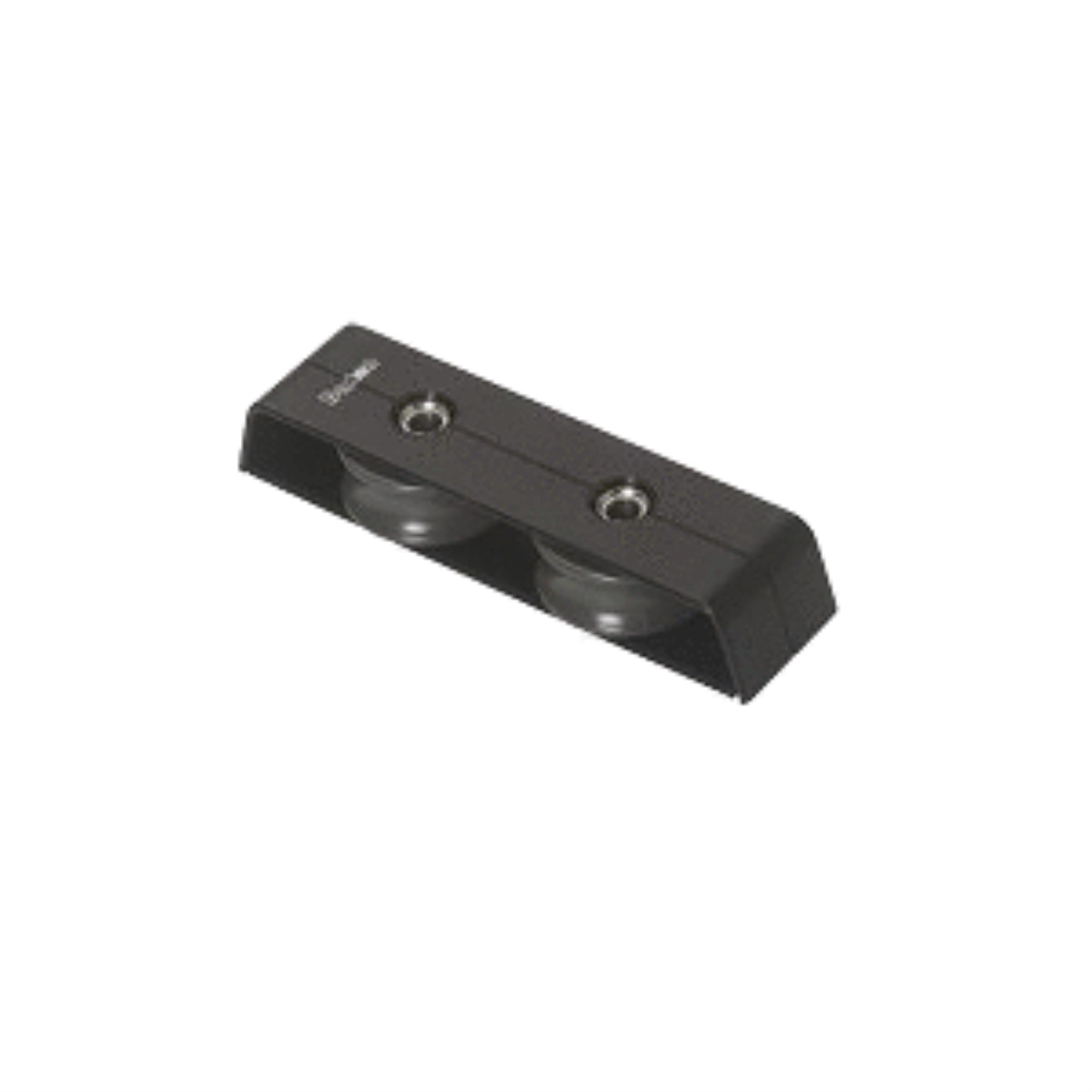Barton Marine Deck Organizer Size 2 - 2 Sheave - Black