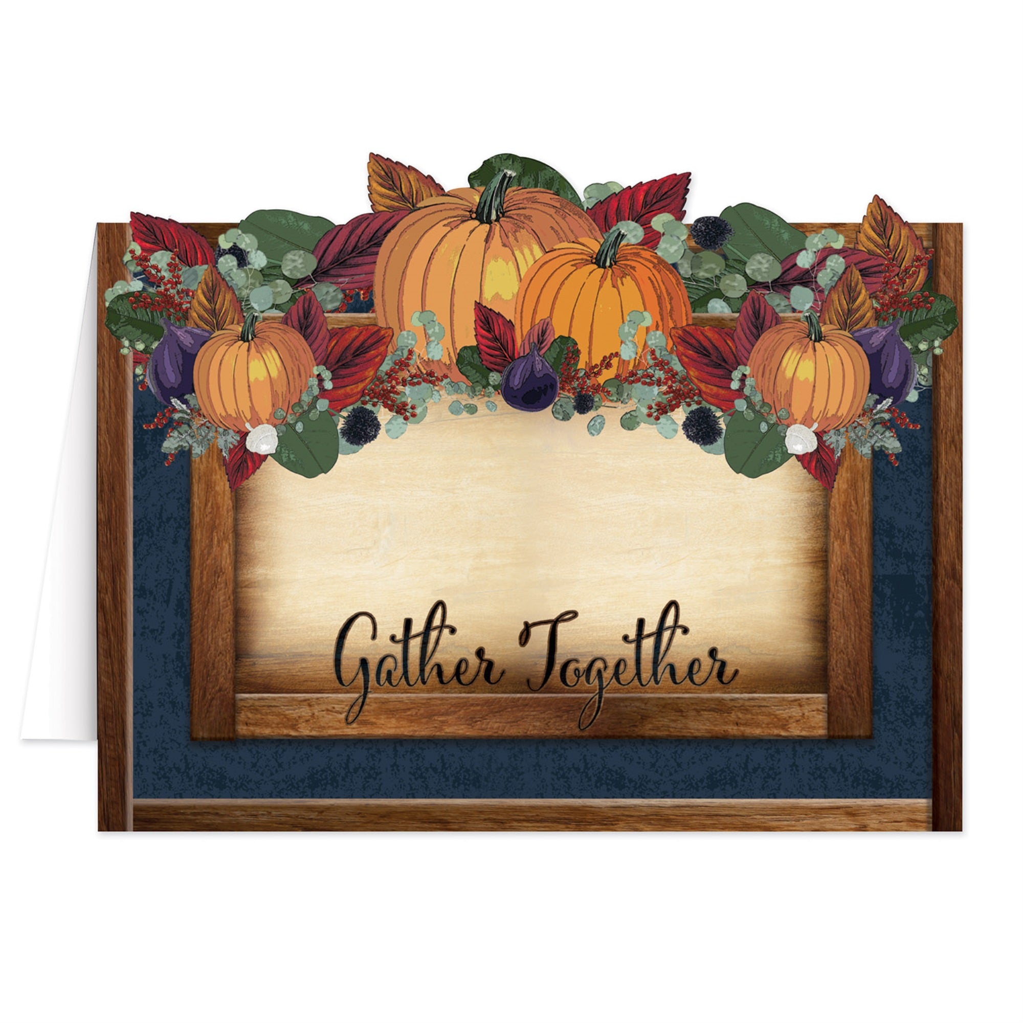 Fall Thanksgiving Table Cards, (Pack Of 12)