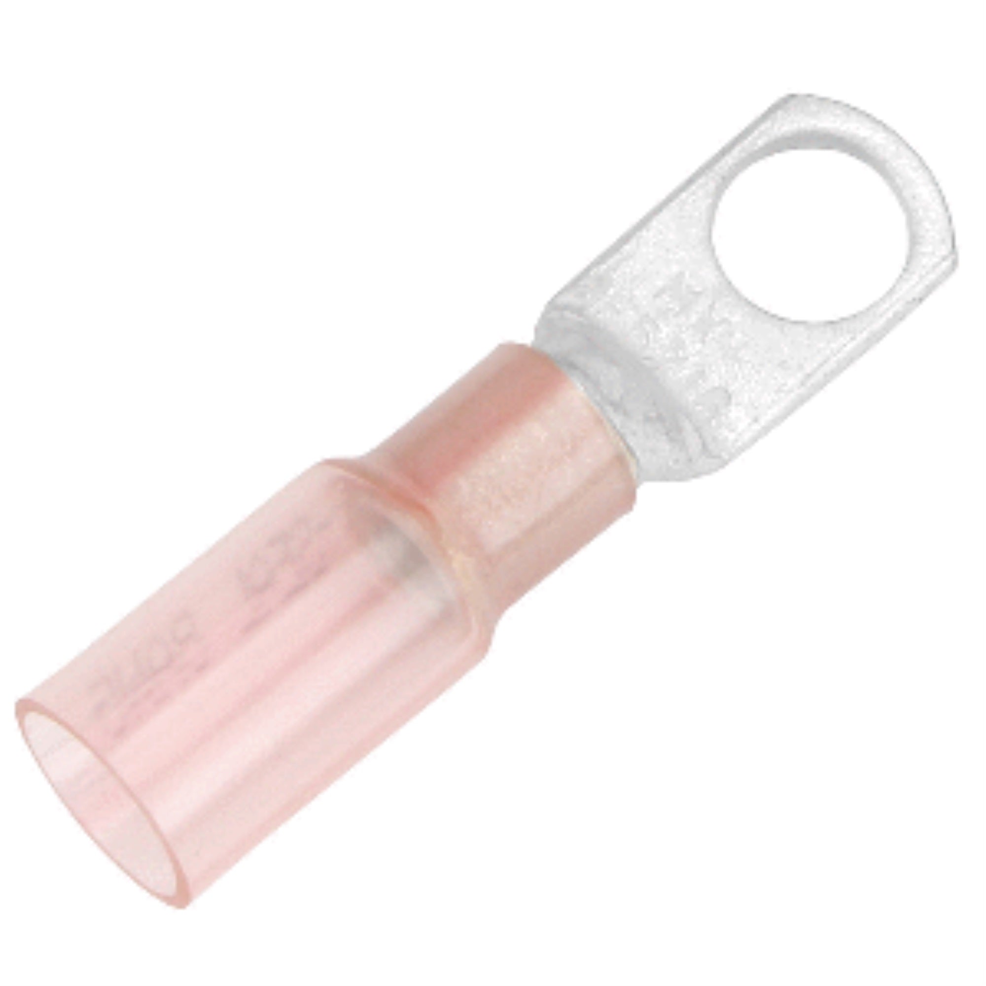 Pacer #8 5/16 Heat Shrink Ring Terminal 25 Pc