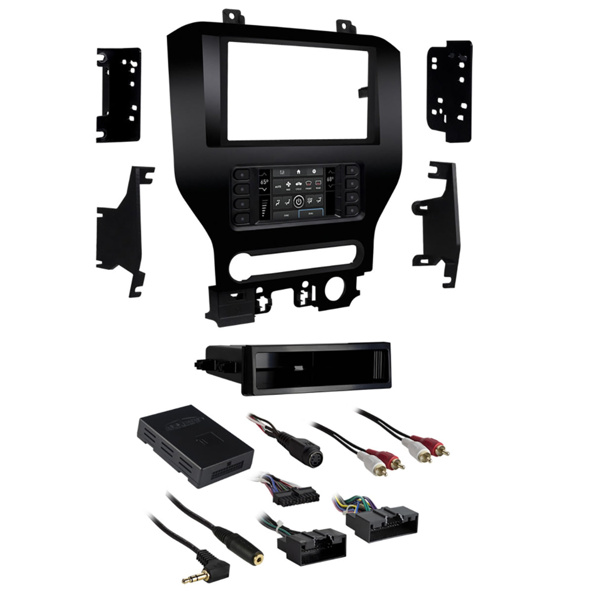 Mustang 15-Up W 4.2In Screen Turbo Kit