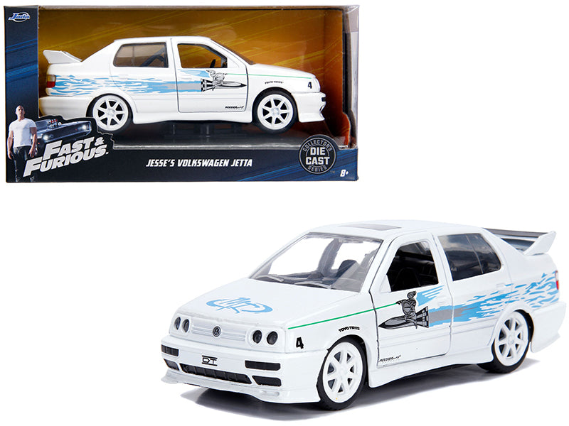 Jesse'S Volkswagen Jetta White 'Fast & Furious' Movie 1/32 Diecast Model Car By Jada