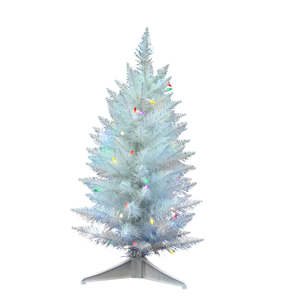 Vickerman 30″ x 17″ Sparkle White Pencil 50LEDMult - A104032LED