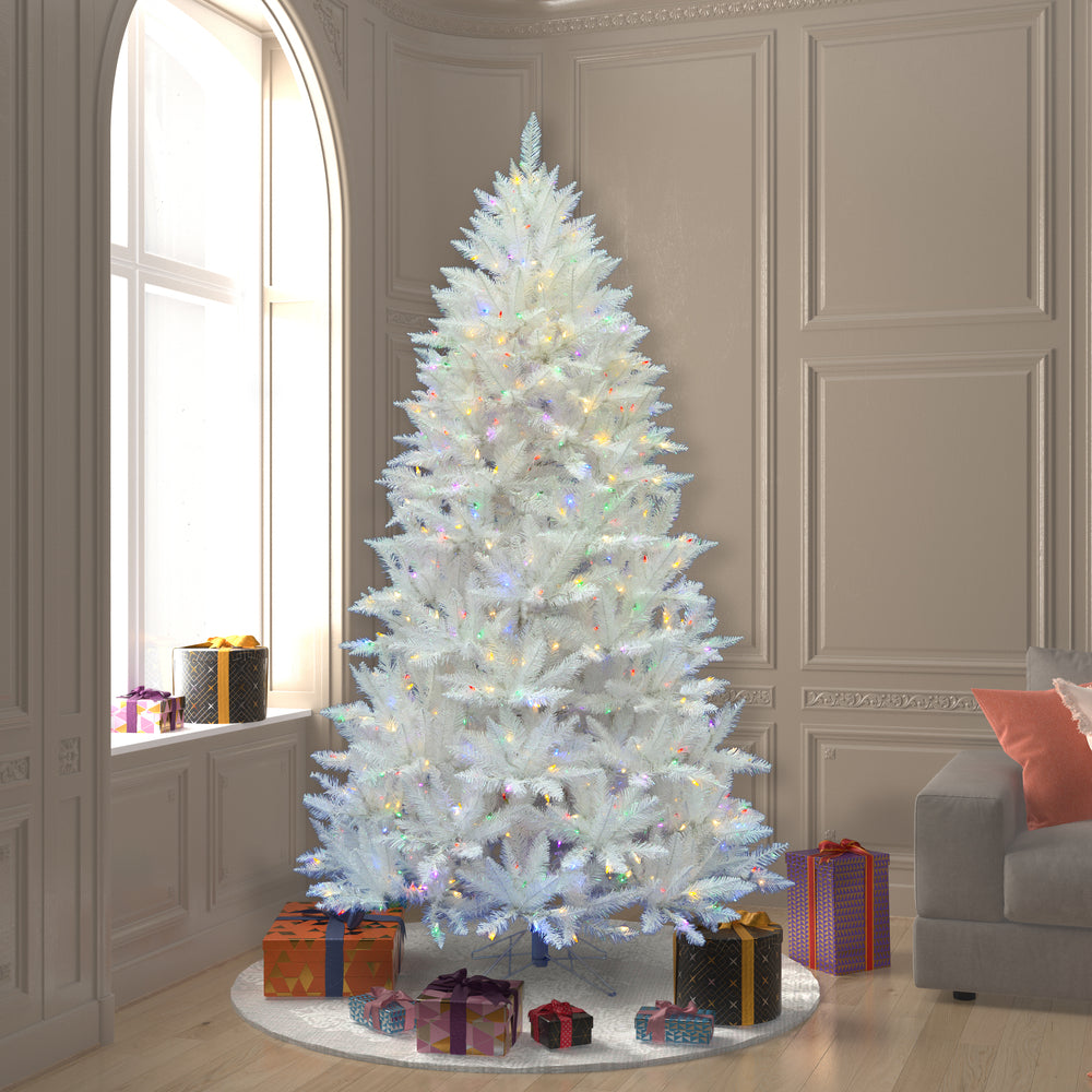 Vickerman 7.5' x 52″ Sparkle White Spr 750LED Mult - A104177LED