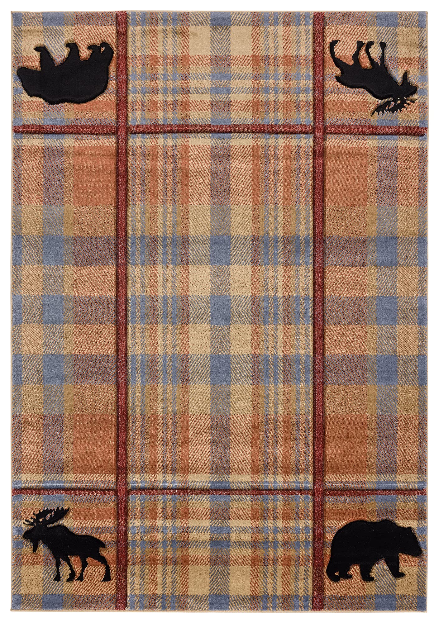 United Weavers Cottage Nomad Multi Area Rug 27 x 42”
