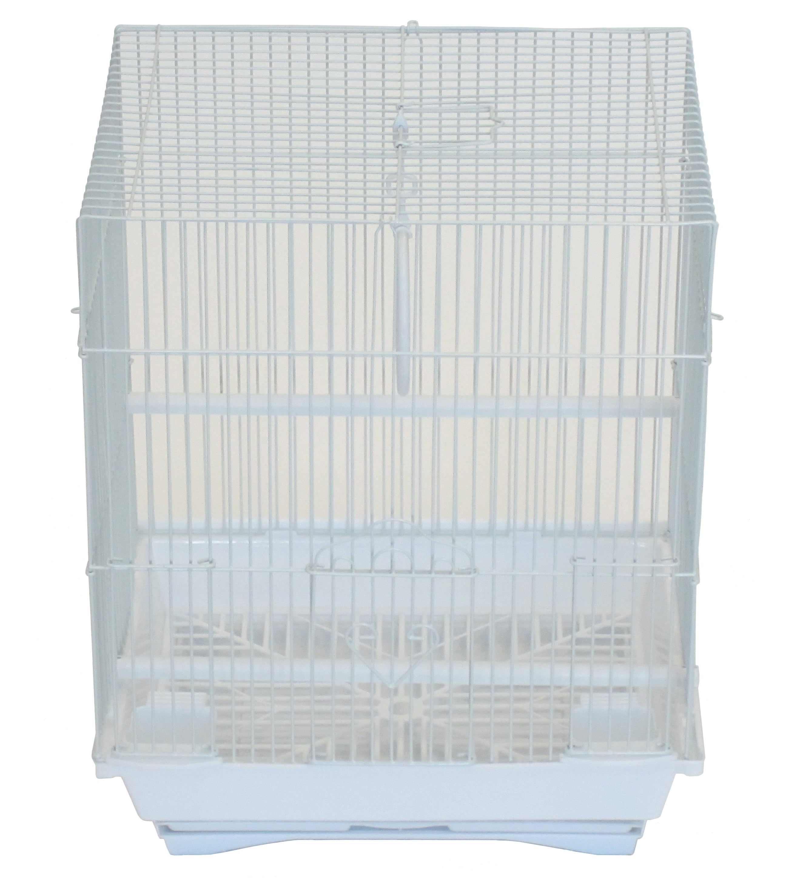 Yml A1124Mwht Flat Top Small Parakeet Cage, 11' X 8.5' X 14'