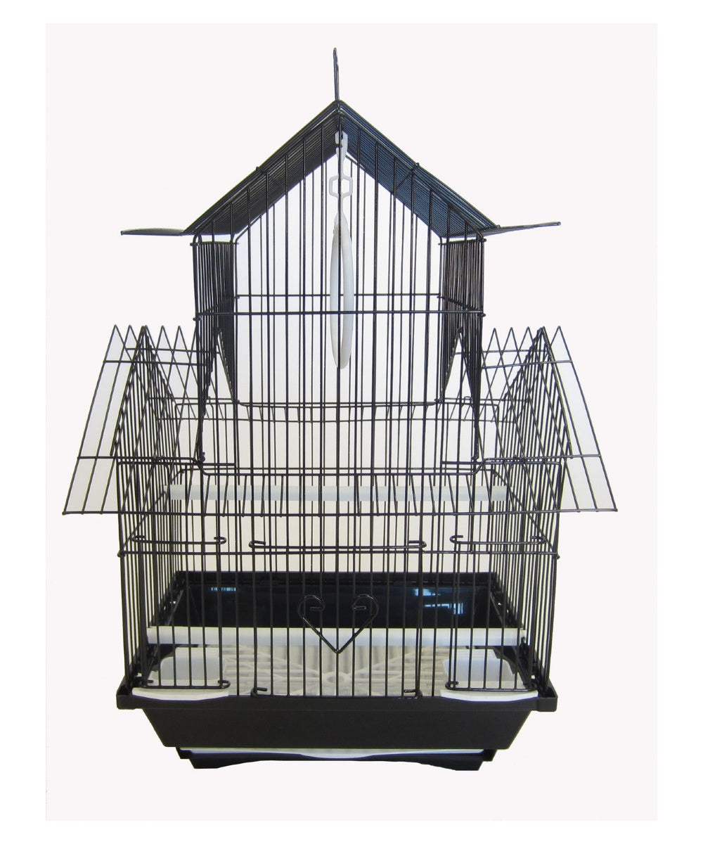 Yml A1144Blk Pagoda Top Cage, Small