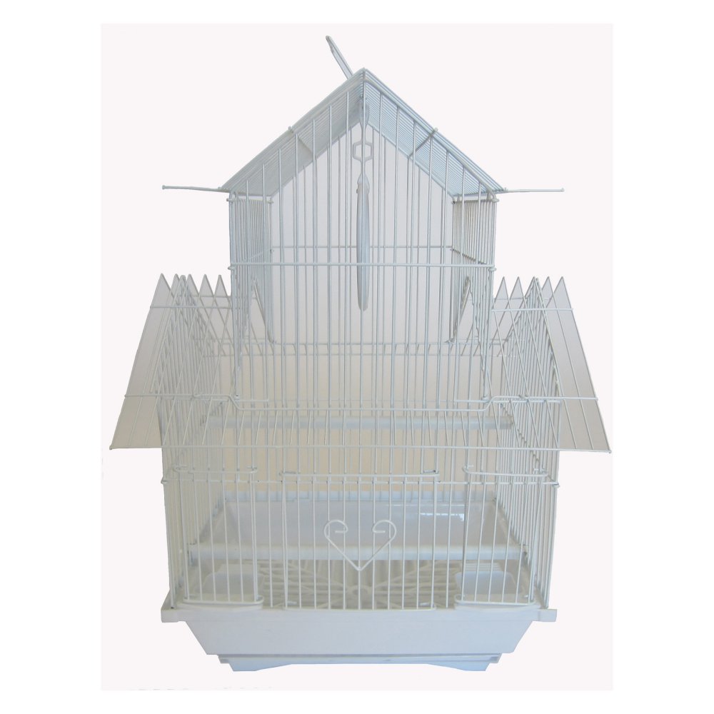Yml A1144Wht Pagoda Top Cage, Small