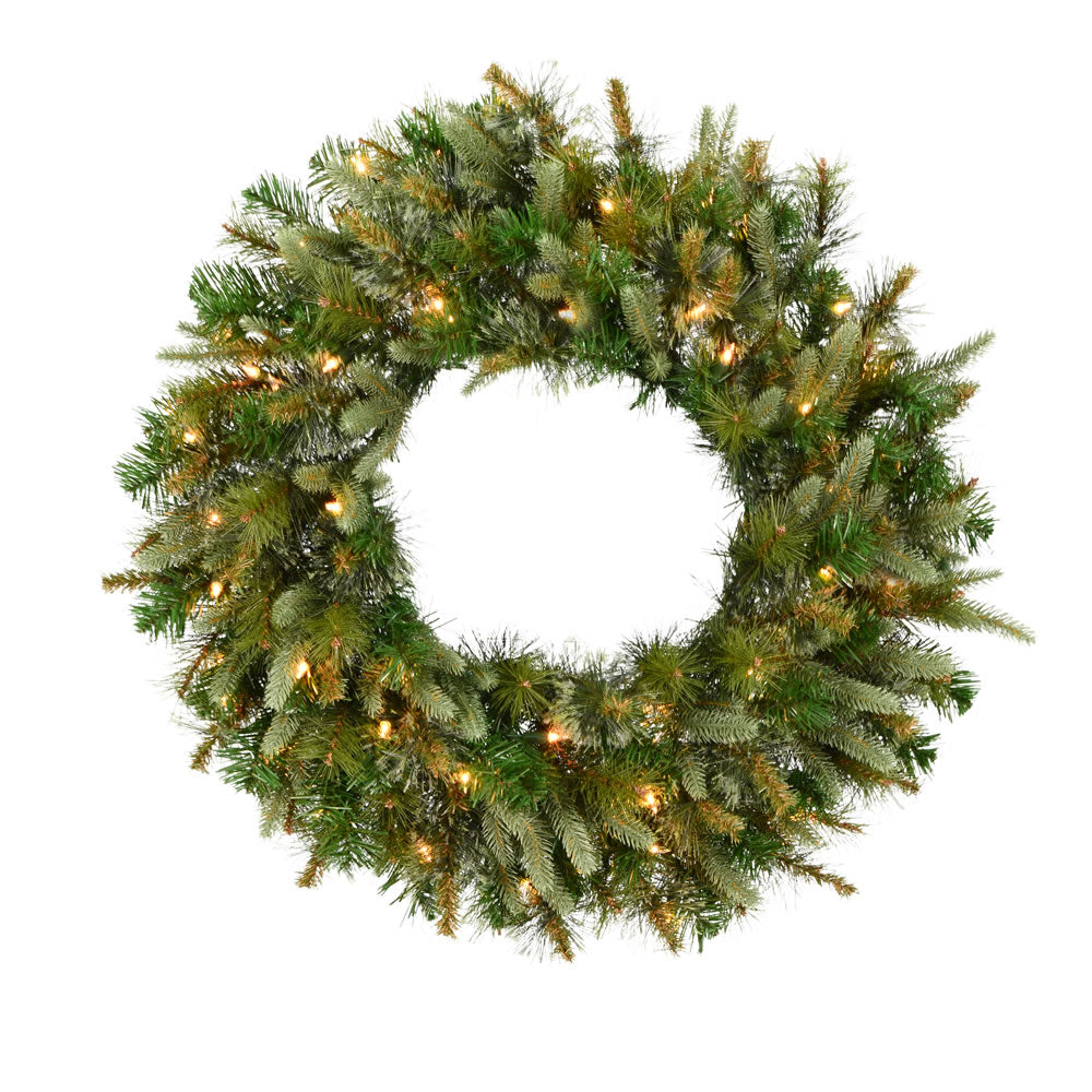 Vickerman 48″ Cashmere Wreath Dura-Lit 200CL - A118348